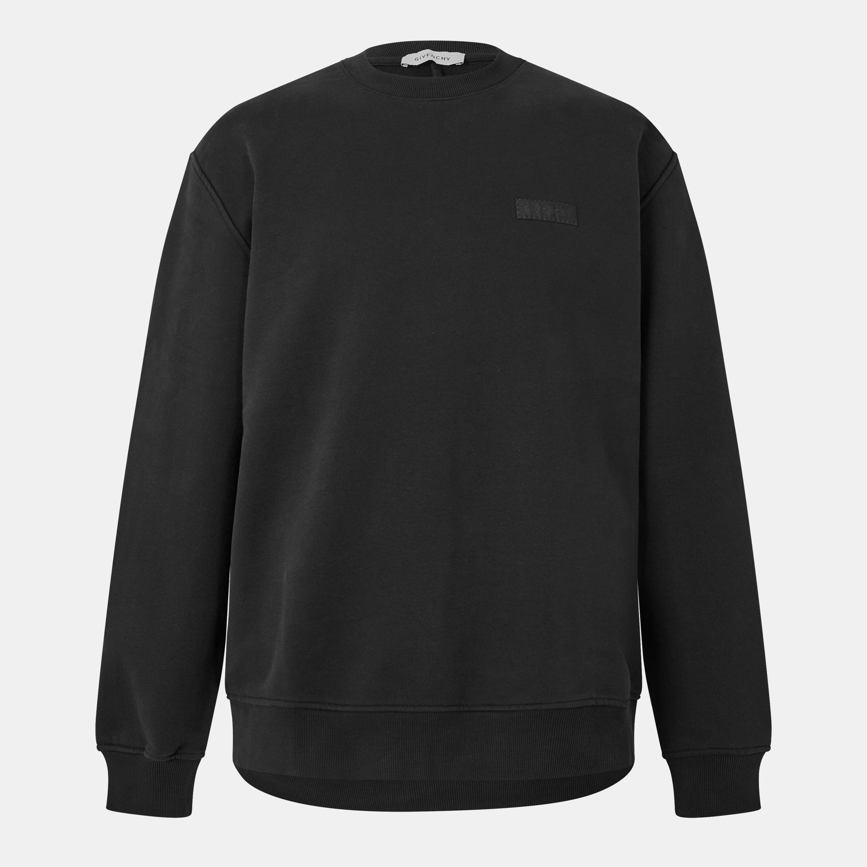 Black - GIVENCHY - Men's Crew Sweatshirt - 1