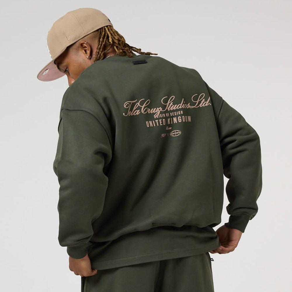 Forest - Tela Cruz - Men's Crew Sweater - 3