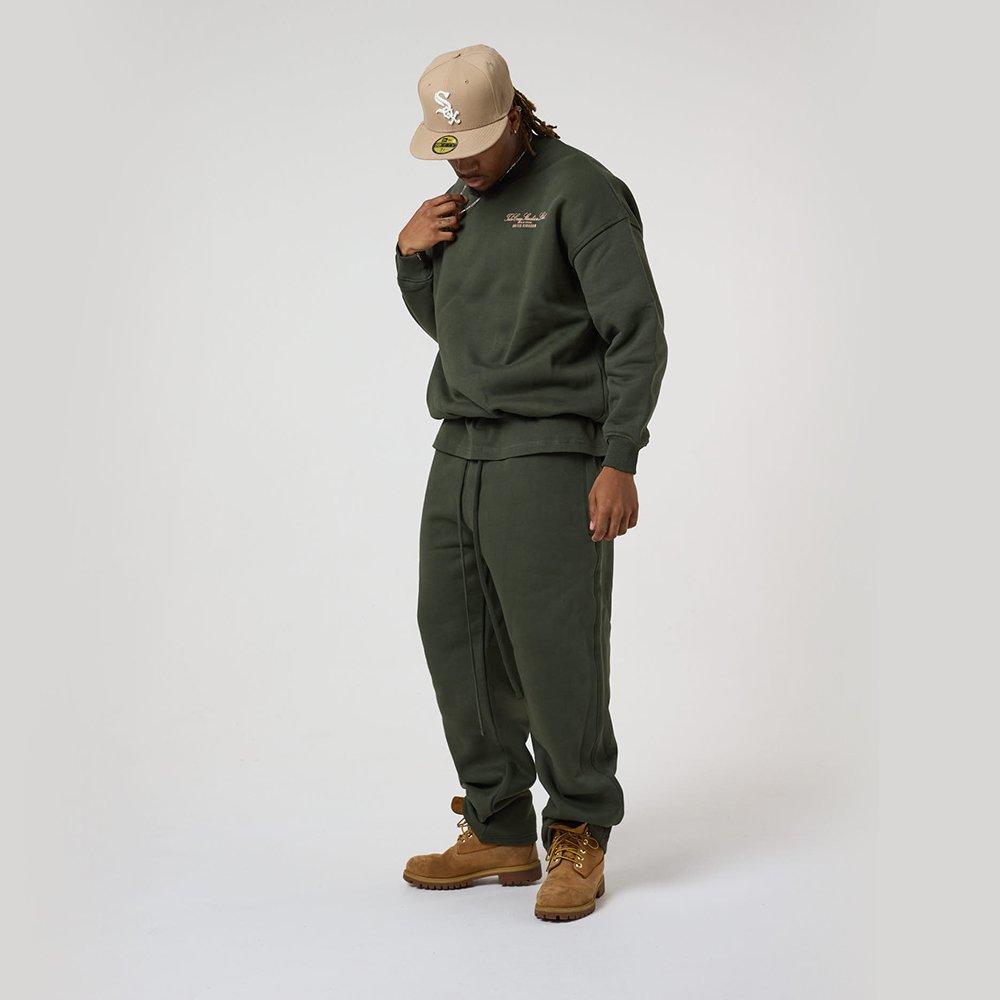 Forest - Tela Cruz - Men's Crew Sweater - 4