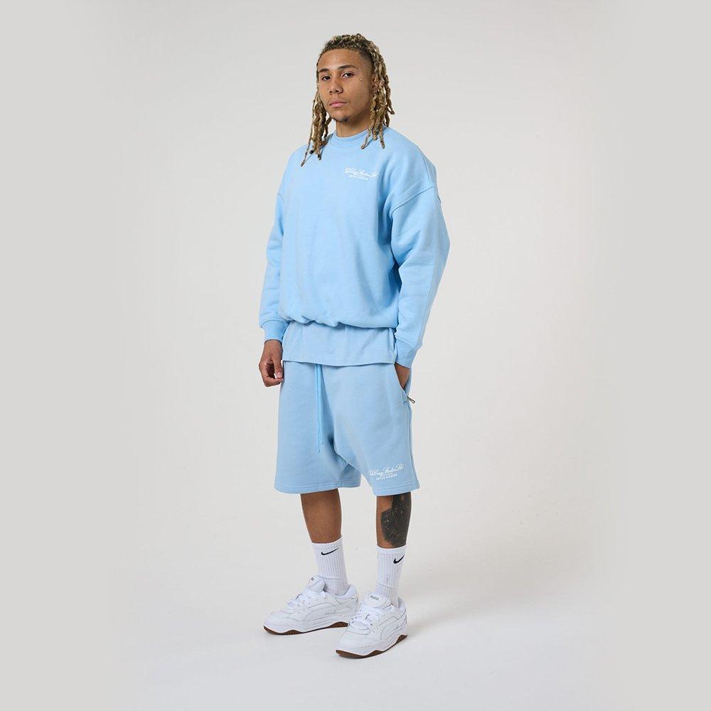 Placid Blue - Tela Cruz - Men's Crew Sweater - 4