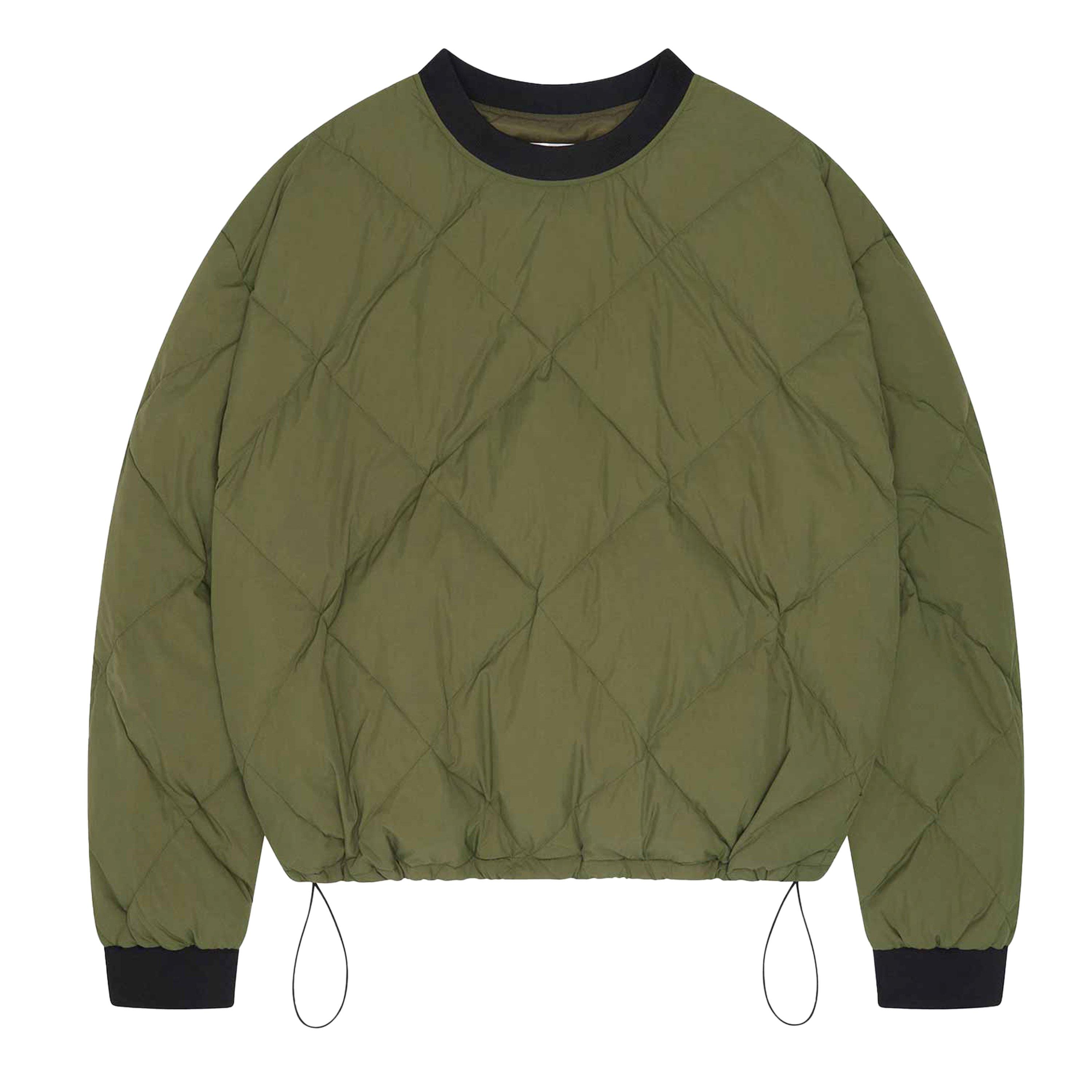 Winter Moss - Cole Buxton - Quilted Crewneck Sweatshirt - 1