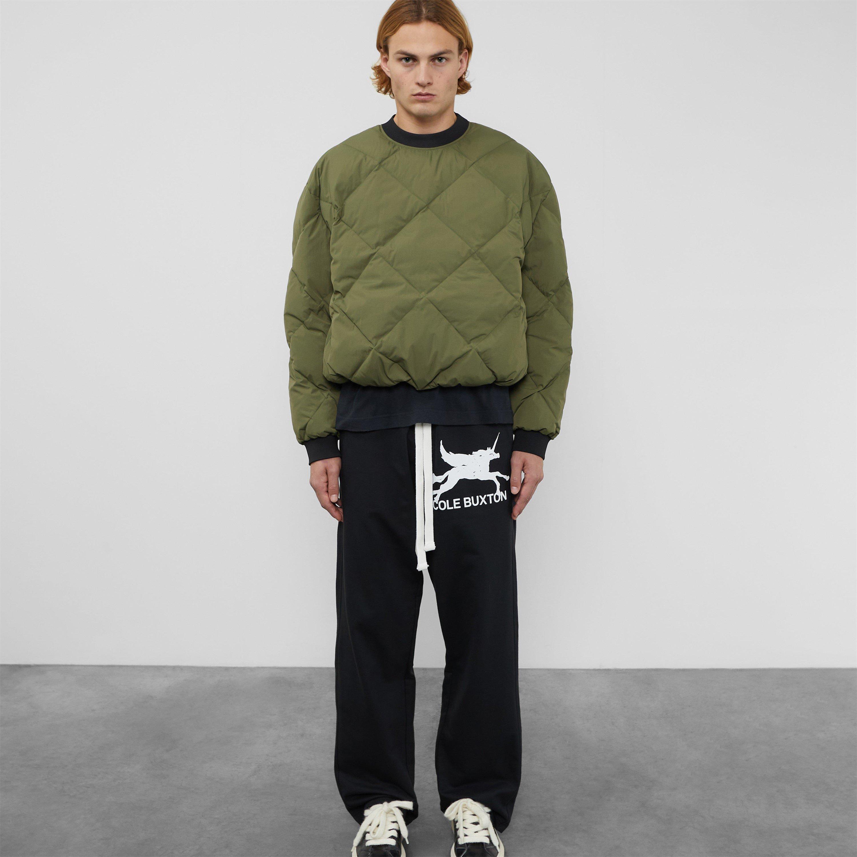 Winter Moss - Cole Buxton - Quilted Crewneck Sweatshirt - 2