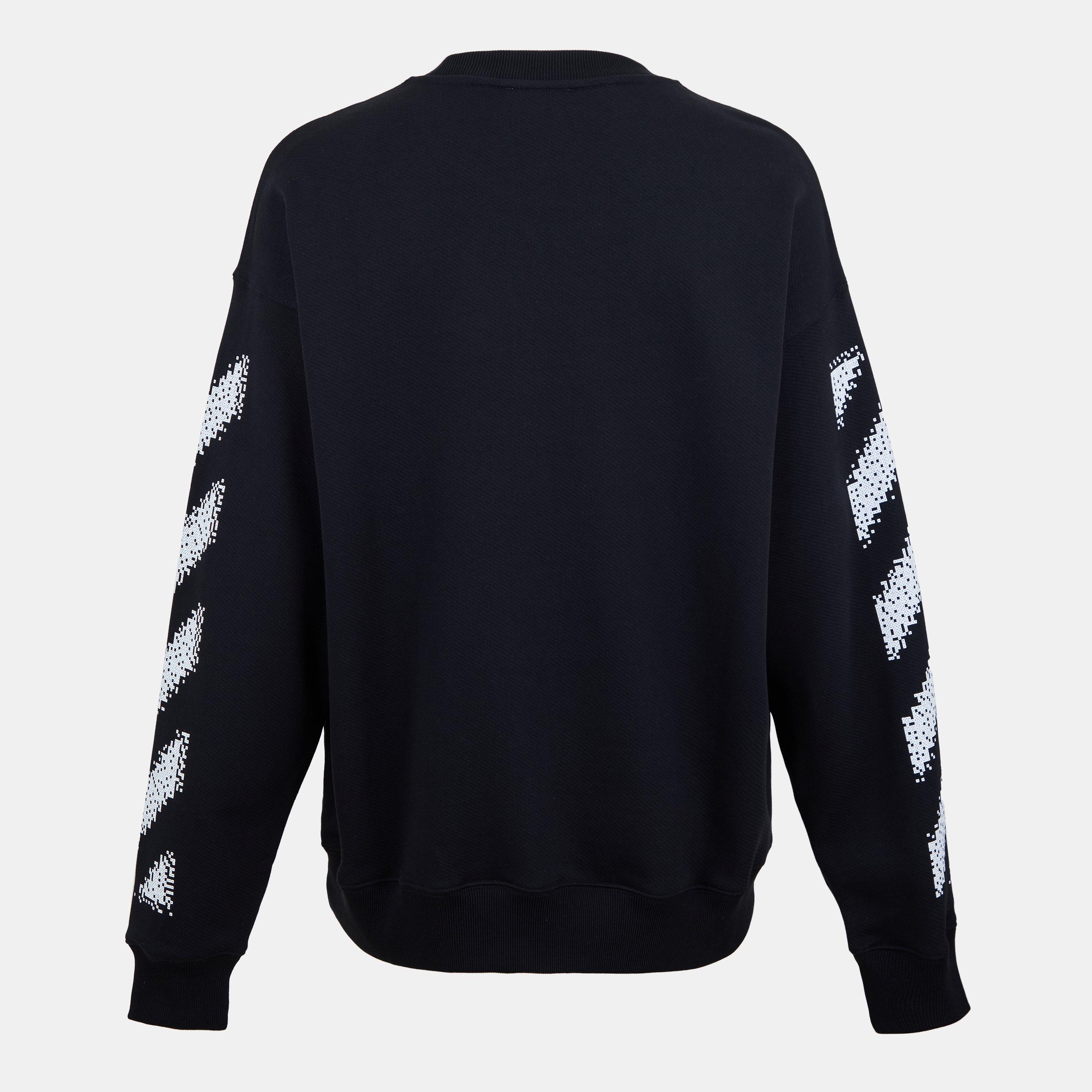 Black-White - Off White - Skate Crewneck Sweatshirt - 2