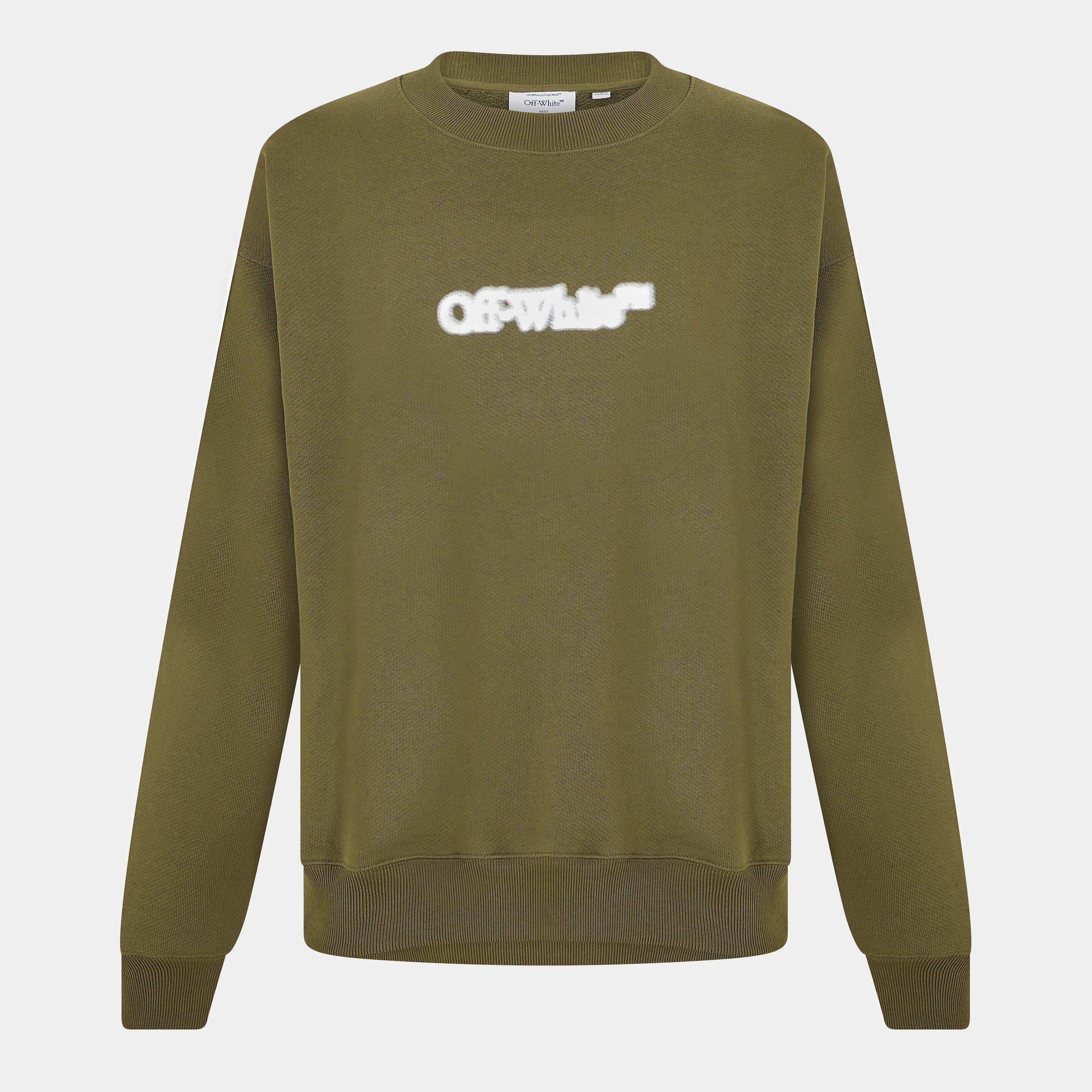 Green Moss - Off White - Skate Crewneck Sweatshirt - 2