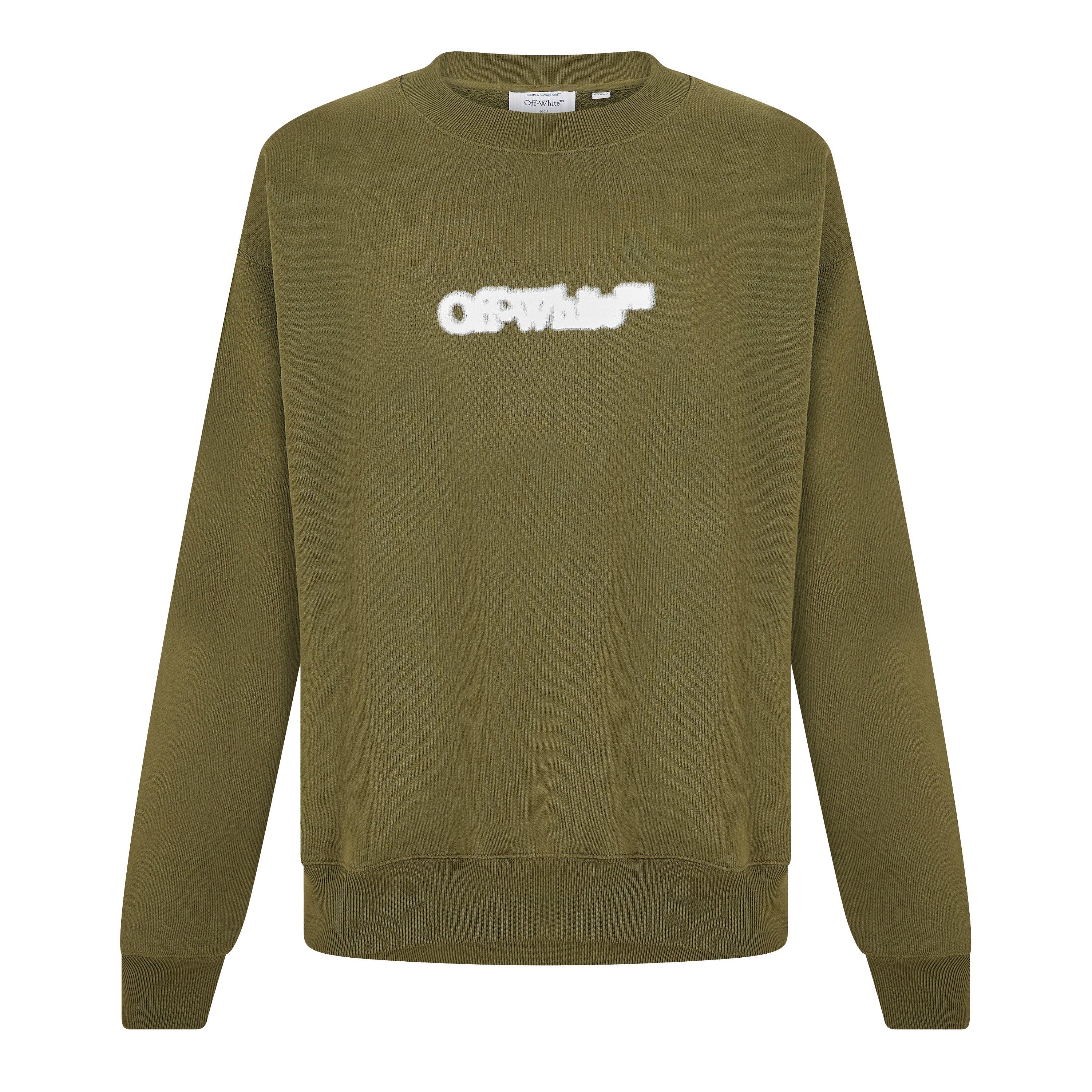 Off White Men's Skate Relaxed Fit Crew Sweatshirt | USC