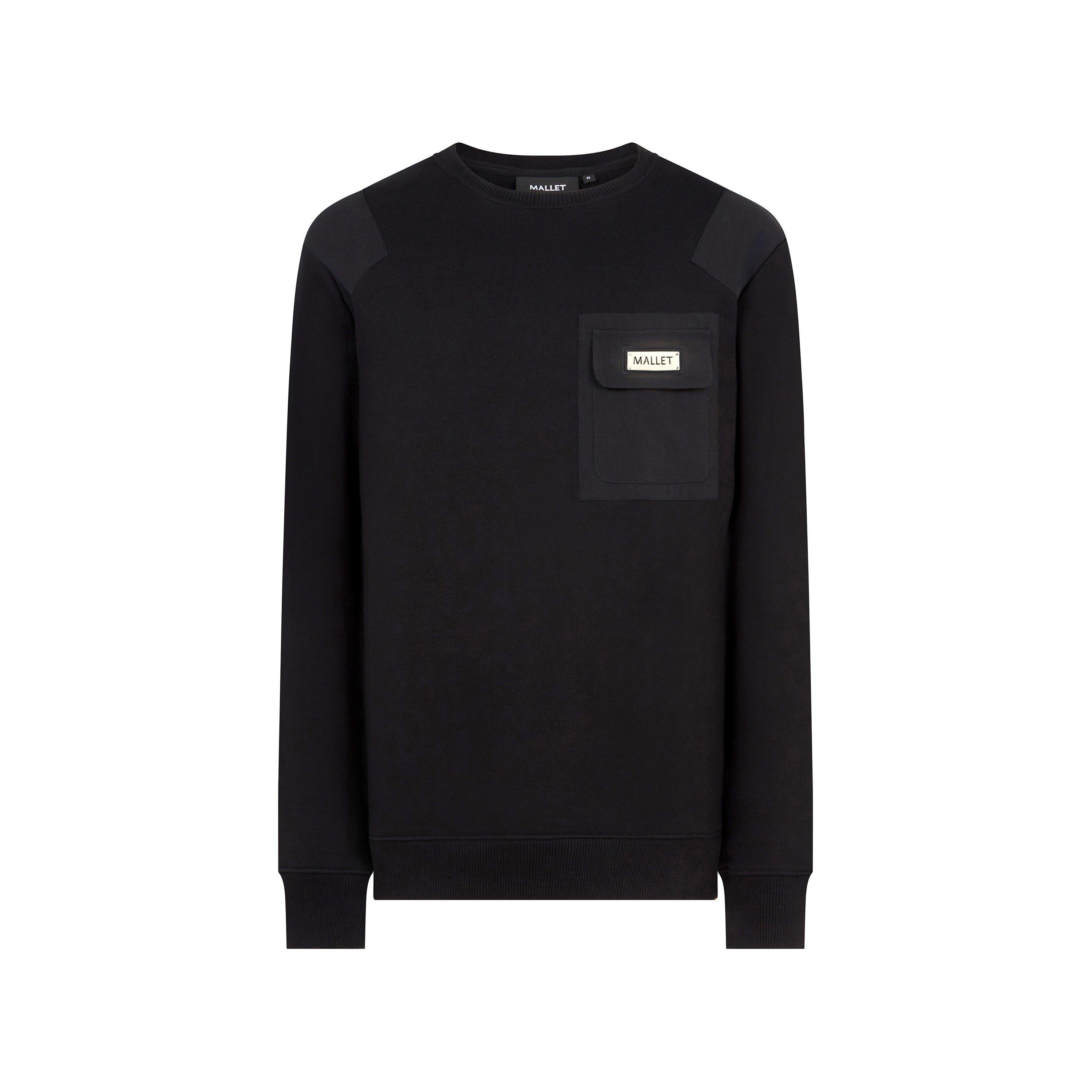 Black - Mallet - Men's Crew Neck Sweatshirt - 1