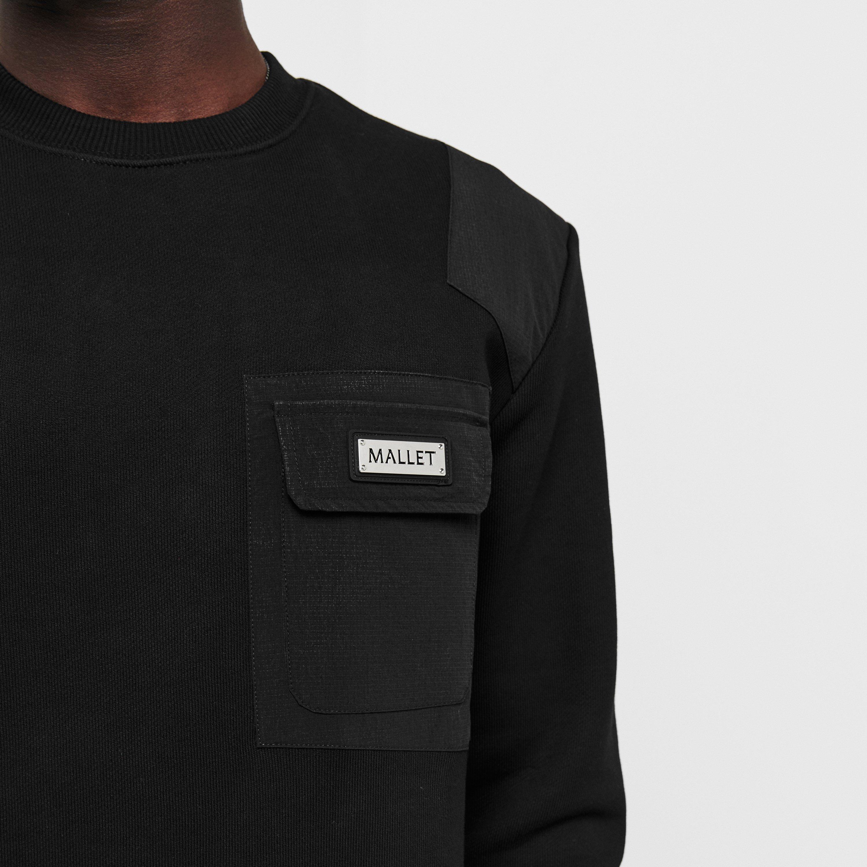 Black - Mallet - Men's Crew Sweater - 5