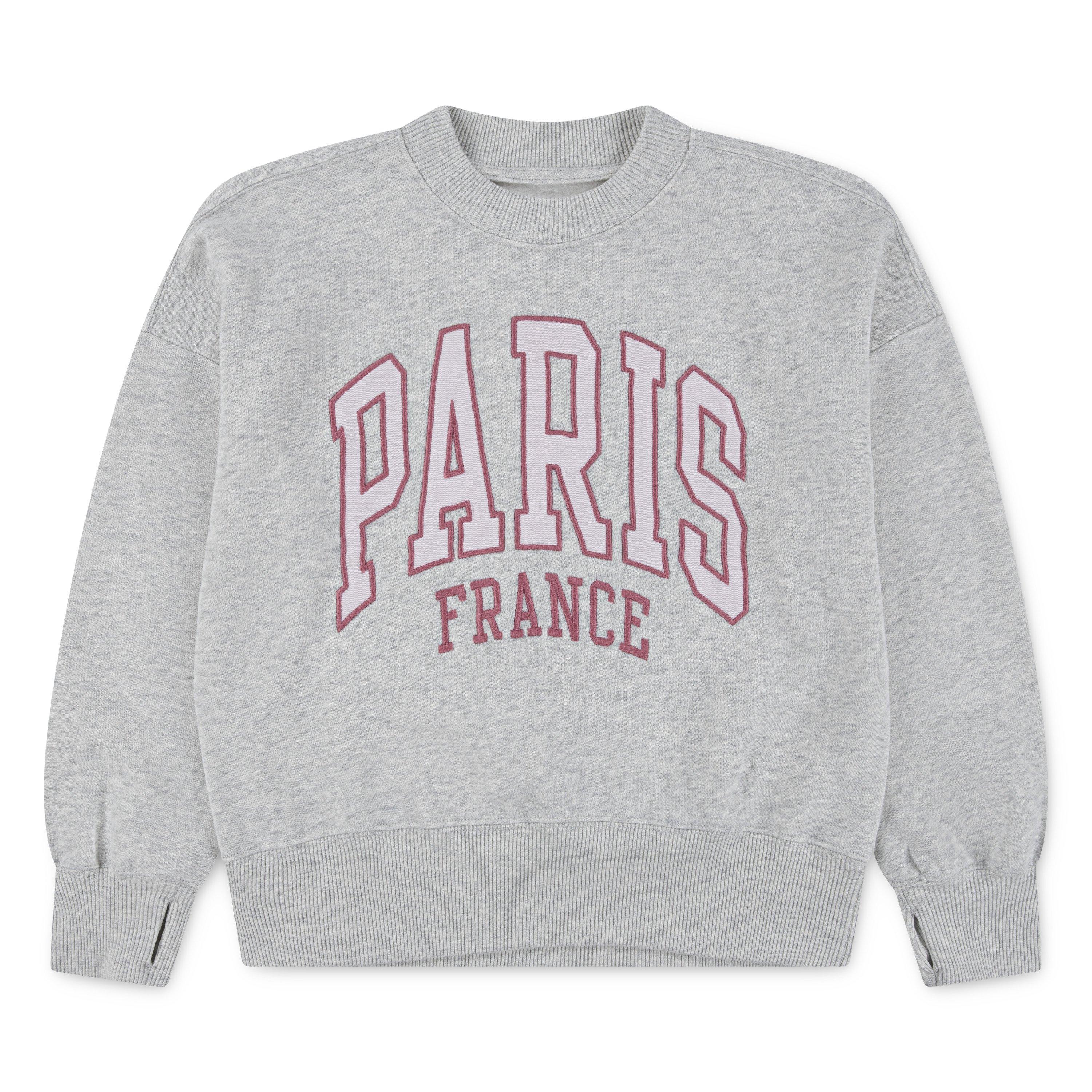 Light Grey GH3 - Abercrombie and Fitch - Kids' A F Paris Crew Sweatshirt - 2