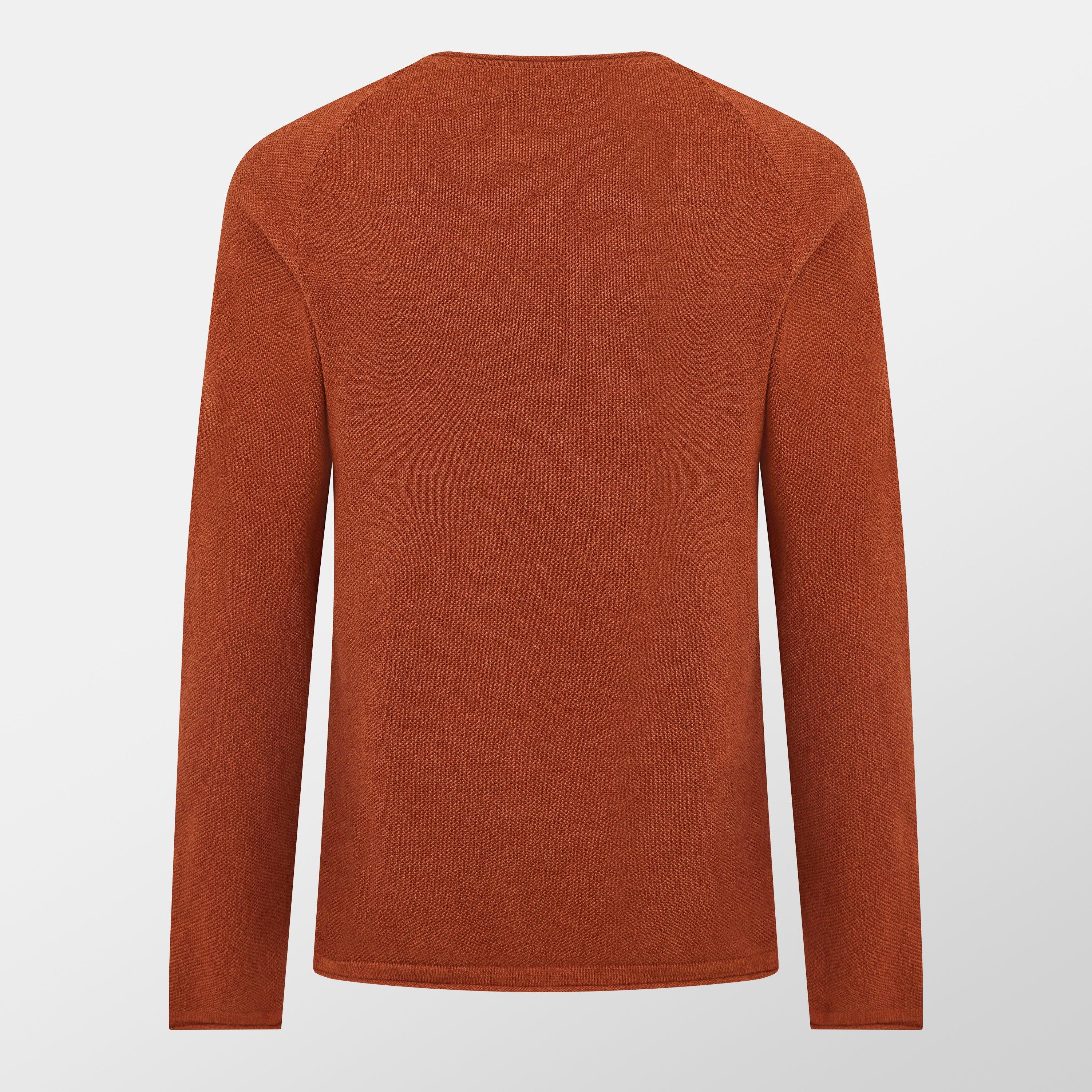 Mocha Bisque - Jack and Jones - JJ Melange Sweater Mens - 2