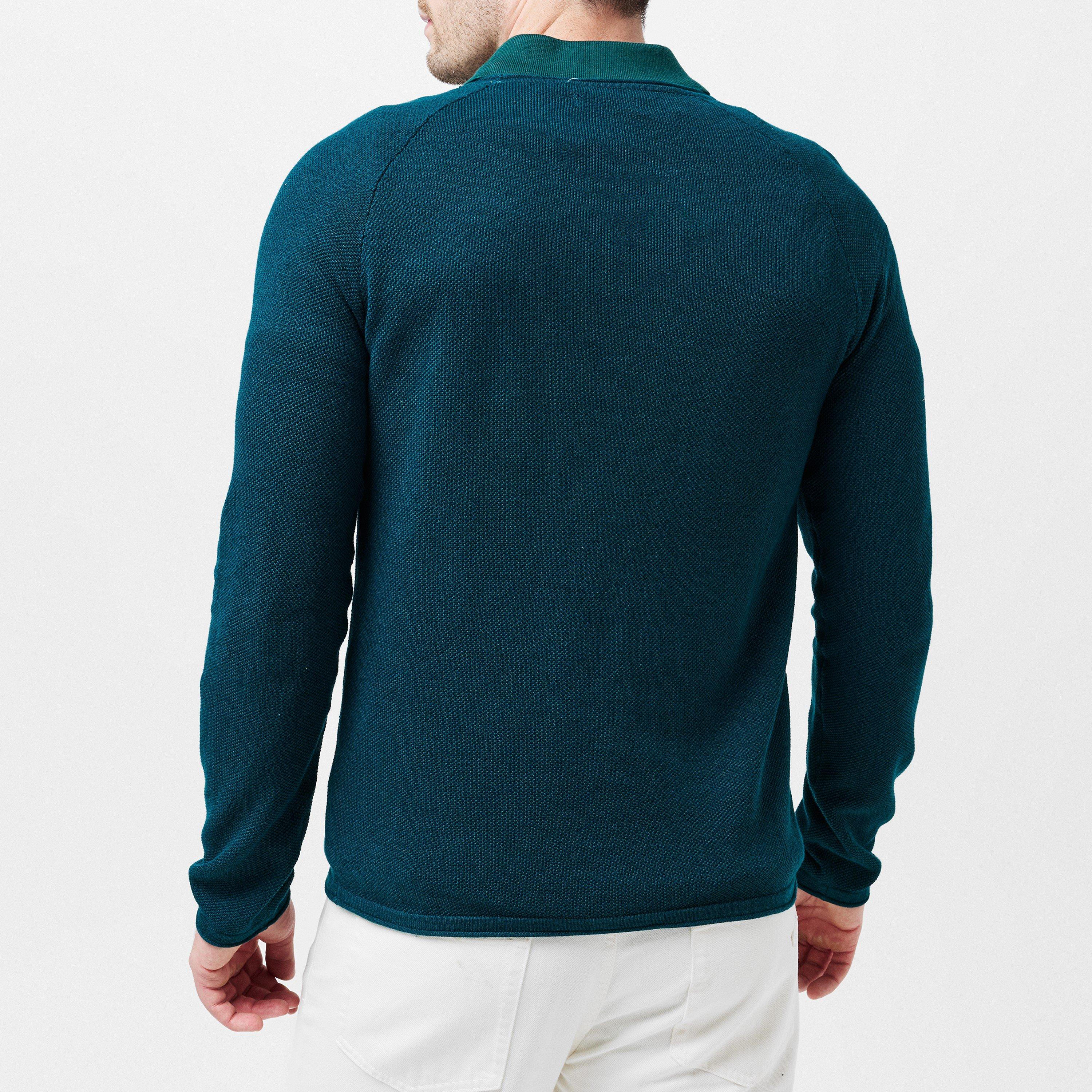 Dyb Teal - Jack and Jones - Melange Sweater Mens - 4