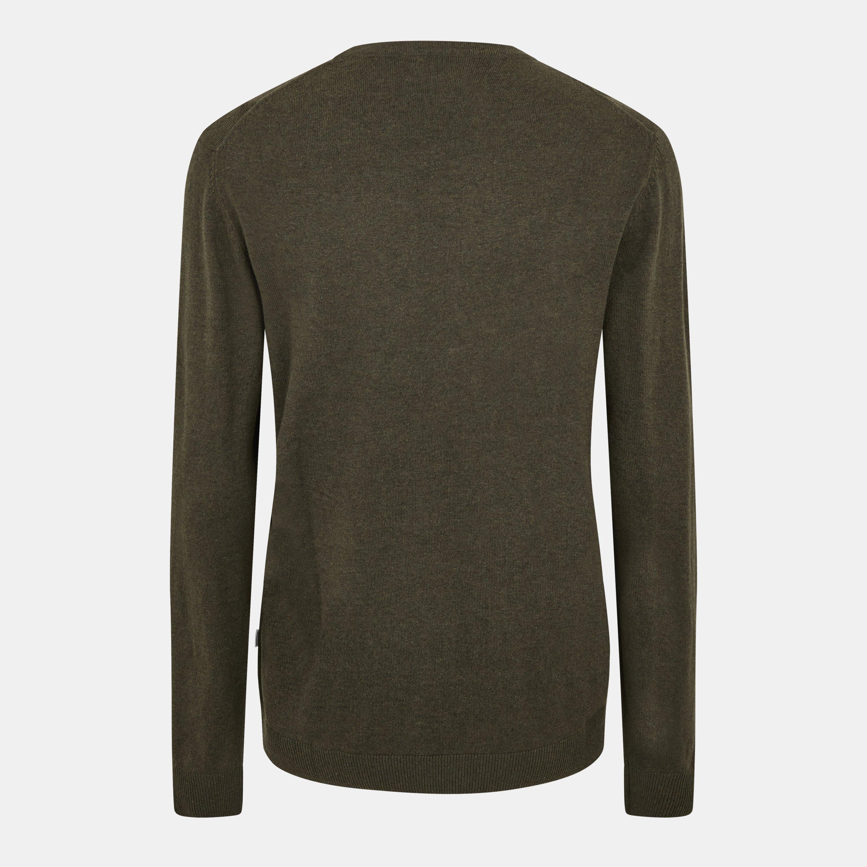 Olive Night - Jack and Jones - Crew Knitted Sweatshirt - 2