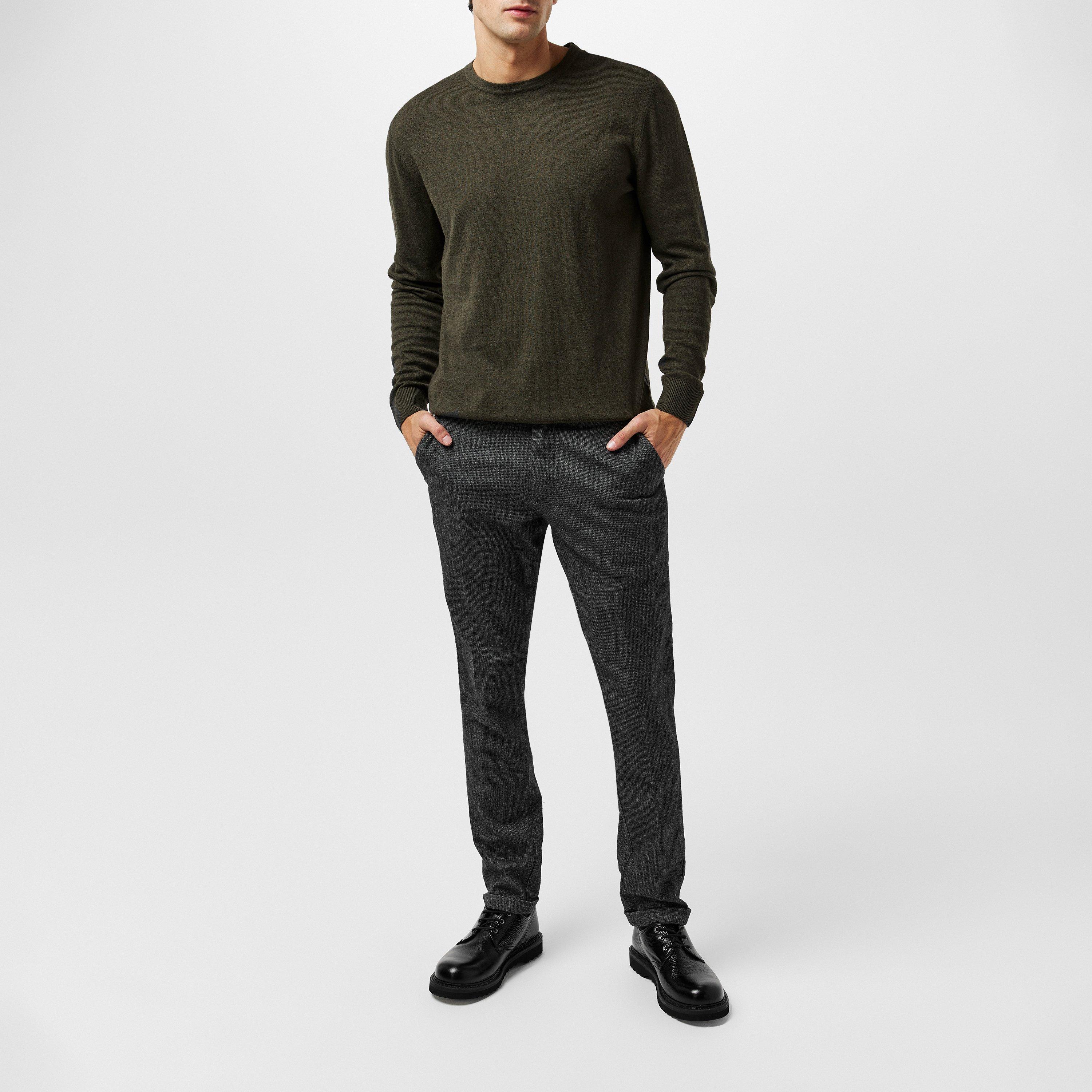 Olive Night - Jack and Jones - Crew Knitted Sweatshirt - 7