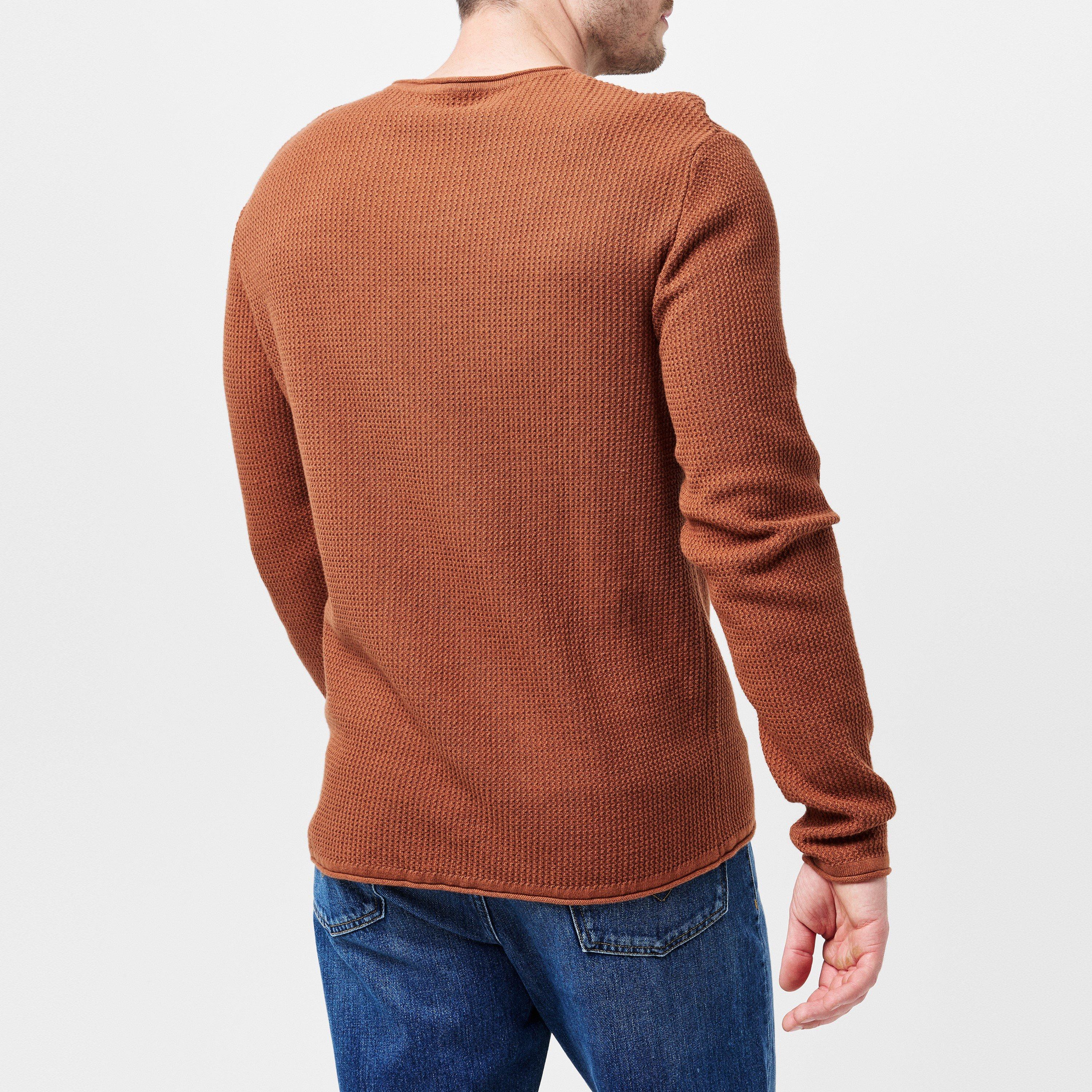Mocha Bisque - Jack and Jones - JJ Carpenter Crew Sweatshirt - 4