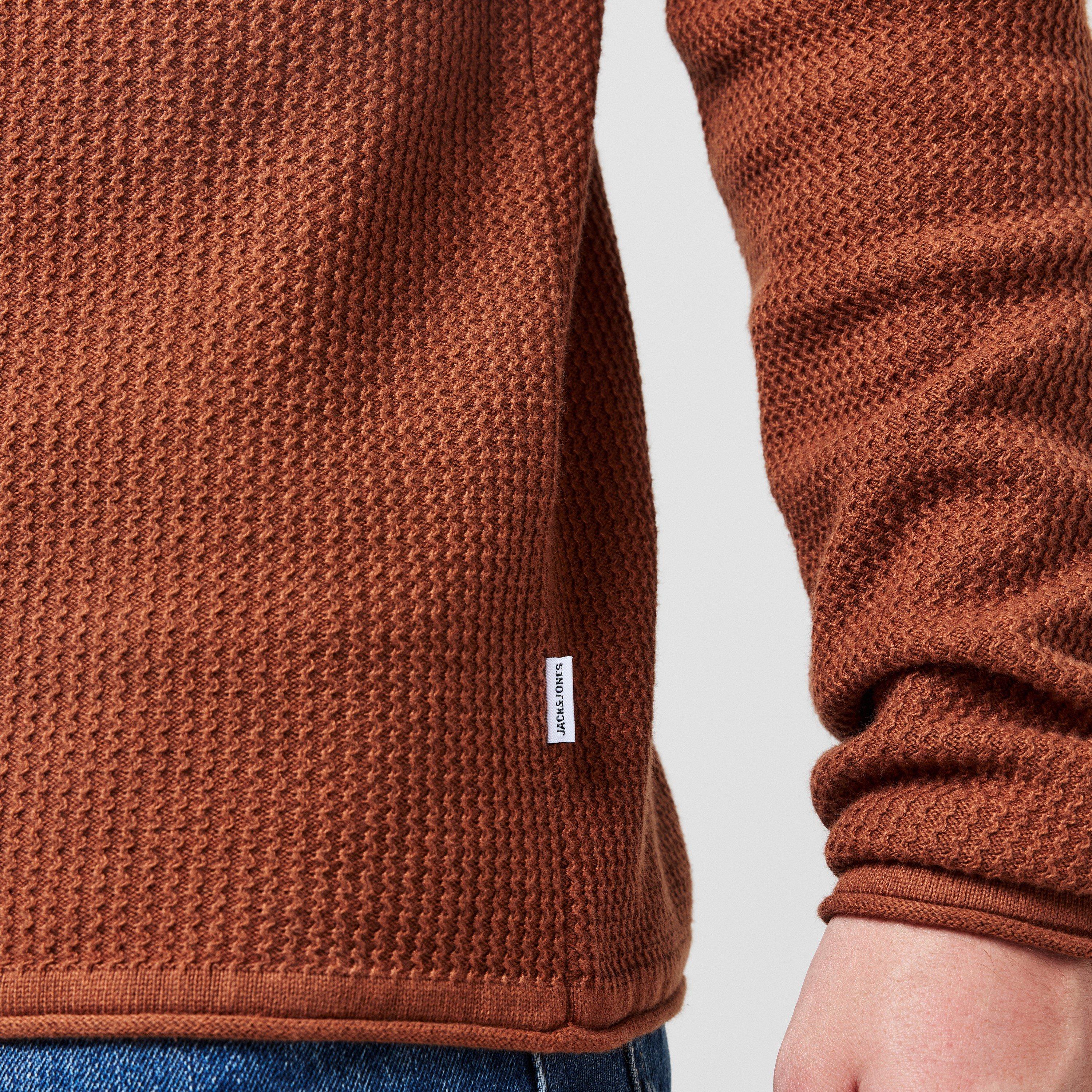 Mocha Bisque - Jack and Jones - JJ Carpenter Crew Sweatshirt - 5