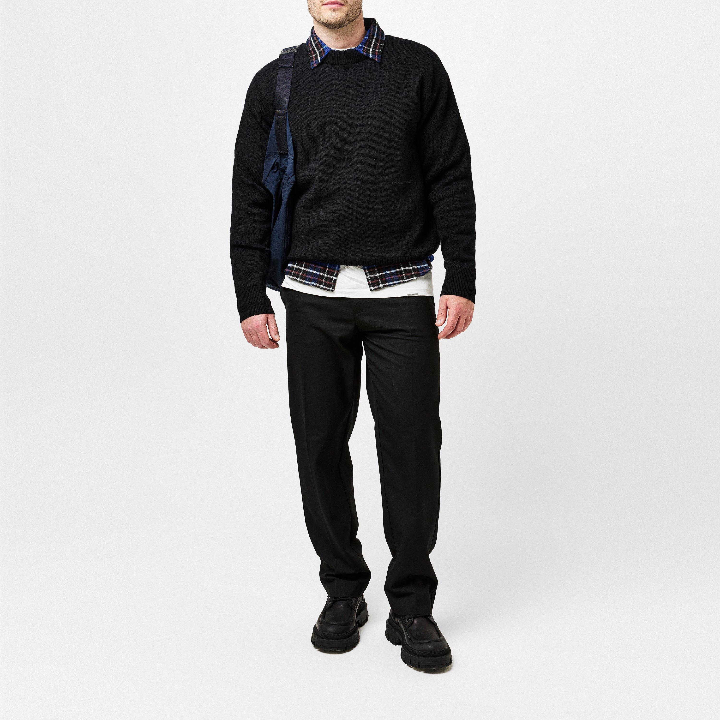 Black - Jack and Jones - Crew Sweatshirt - 7