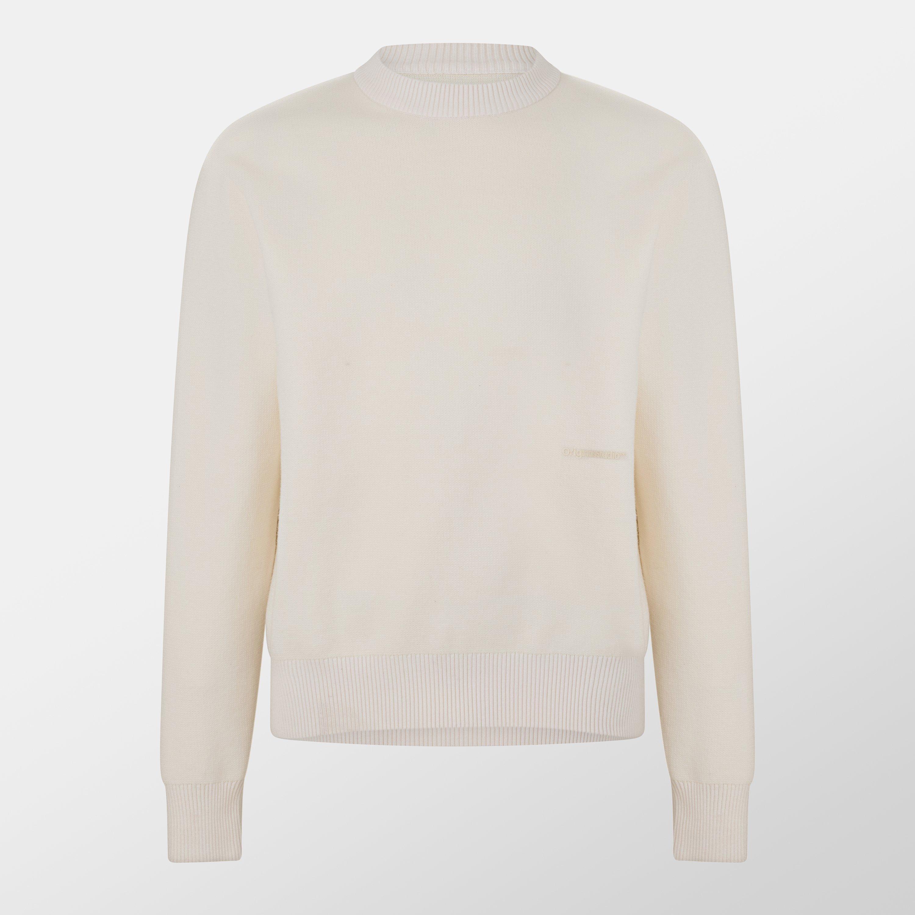 Jack And Jones Men's Crew Sweatshirt - Sea Salt - 2XL