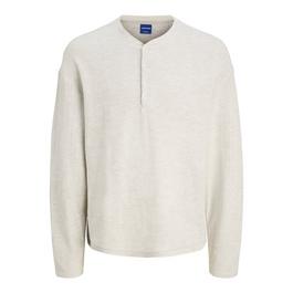 Jack and Jones Henley Crew Sweatshirt