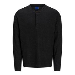 Jack and Jones Henley Crew Sweatshirt