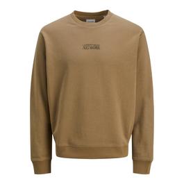 Jack and Jones Graphic Crew Sweatshirt