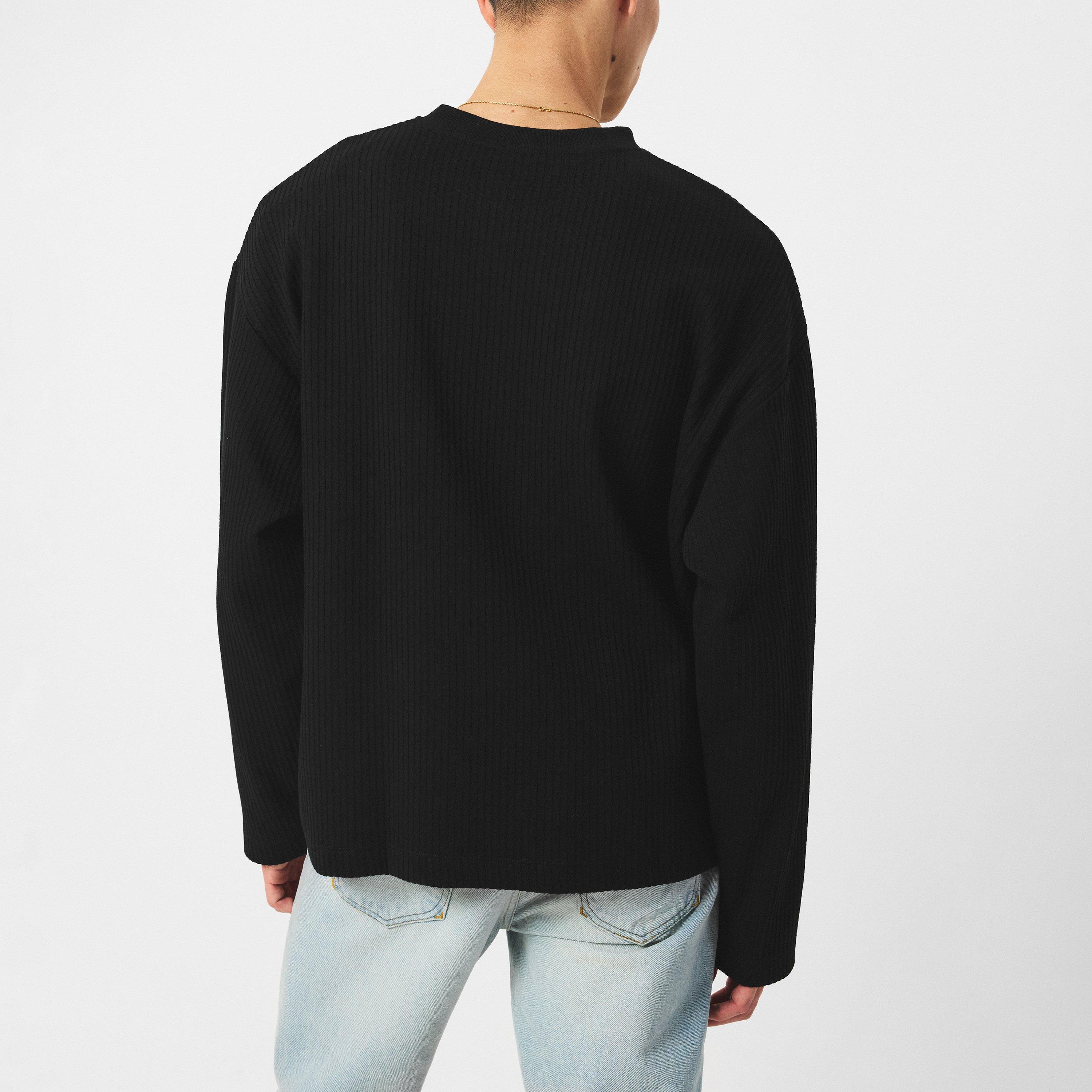 Sort - Jack and Jones - Crew Neck Sweater Mens - 4