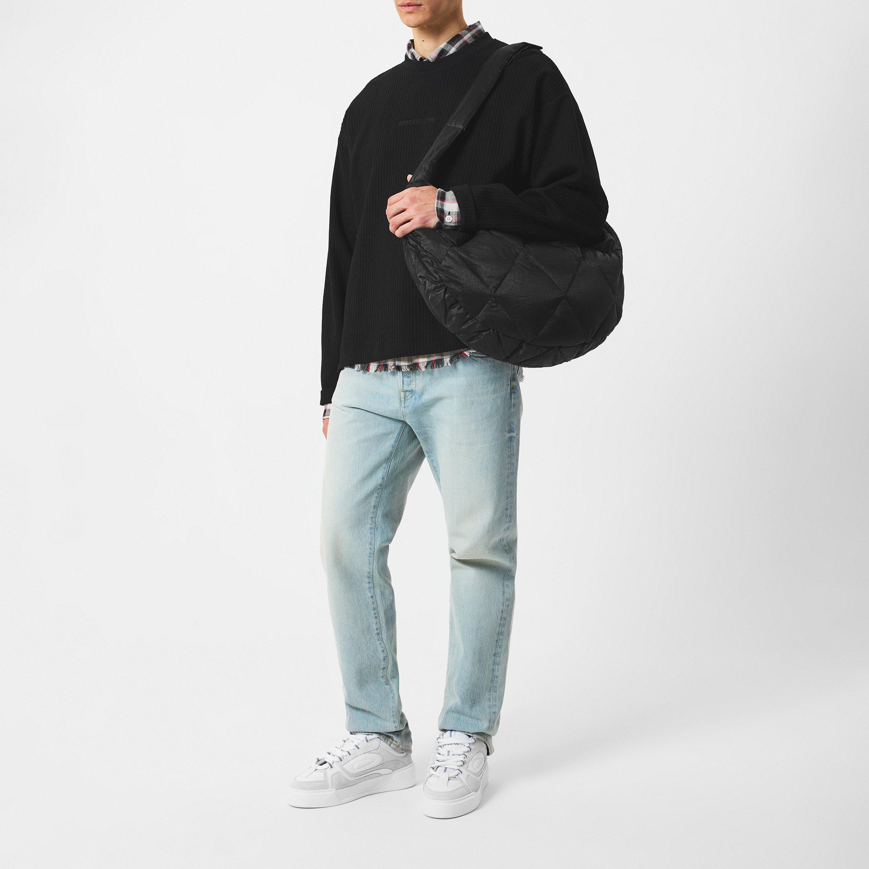 Sort - Jack and Jones - Crew Neck Sweater Mens - 6