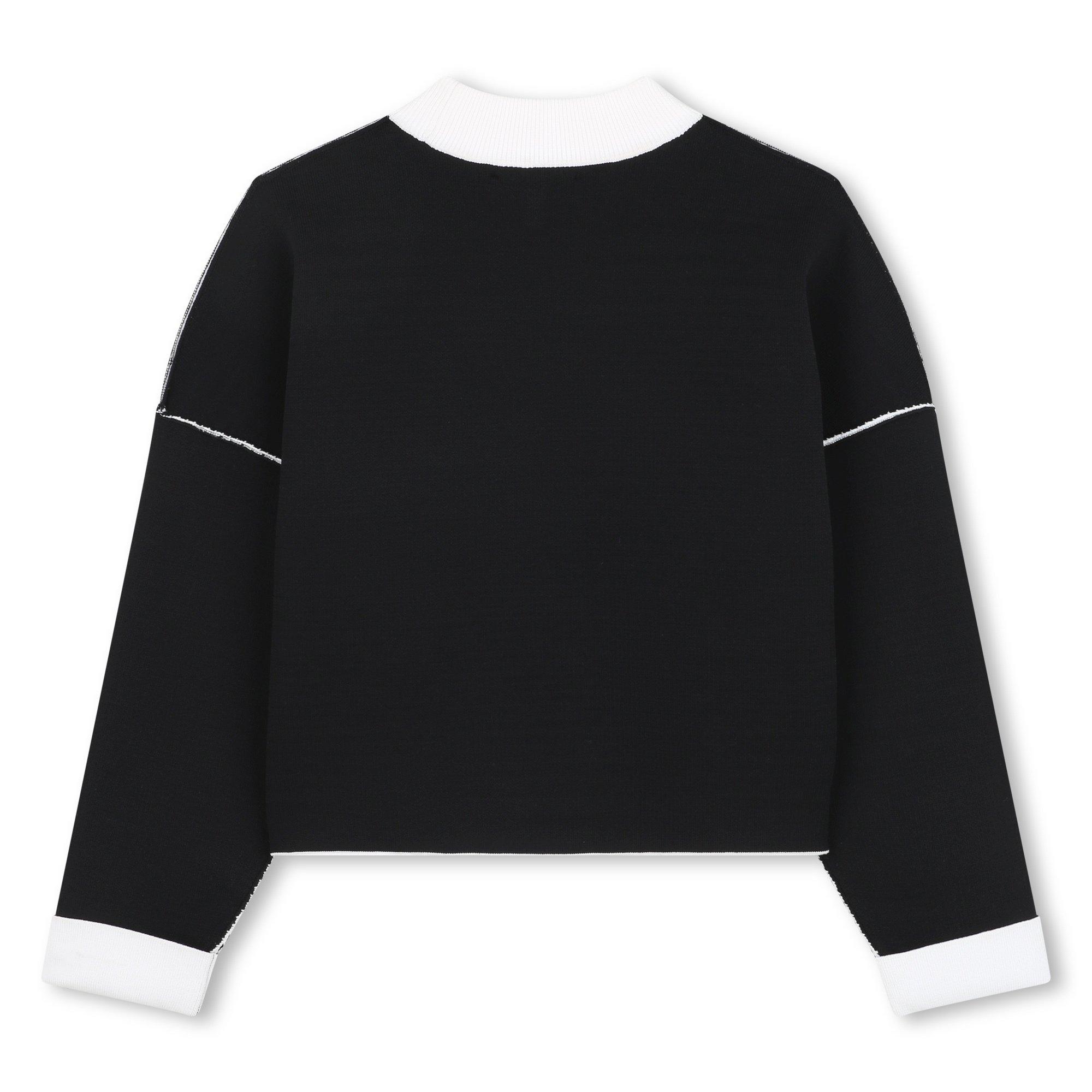 Black - DKNY - DKNY Knit Sweater Jn61 - 2