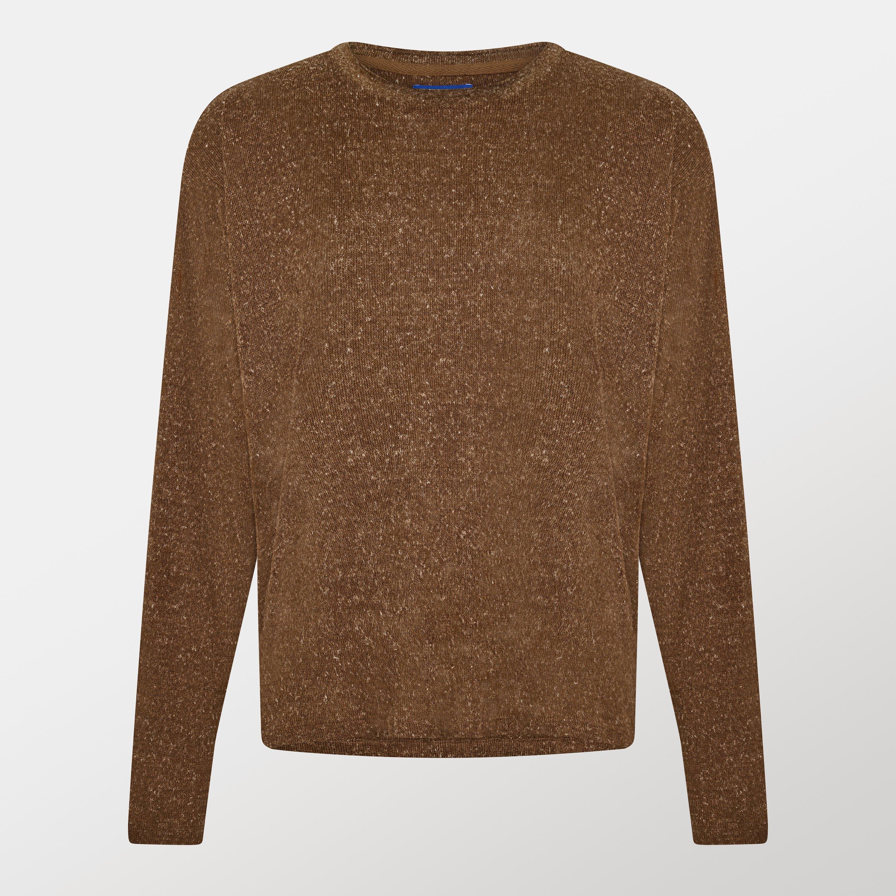 Jack And Jones Men's Jj Melange Sweater - Chocolate Torte - M