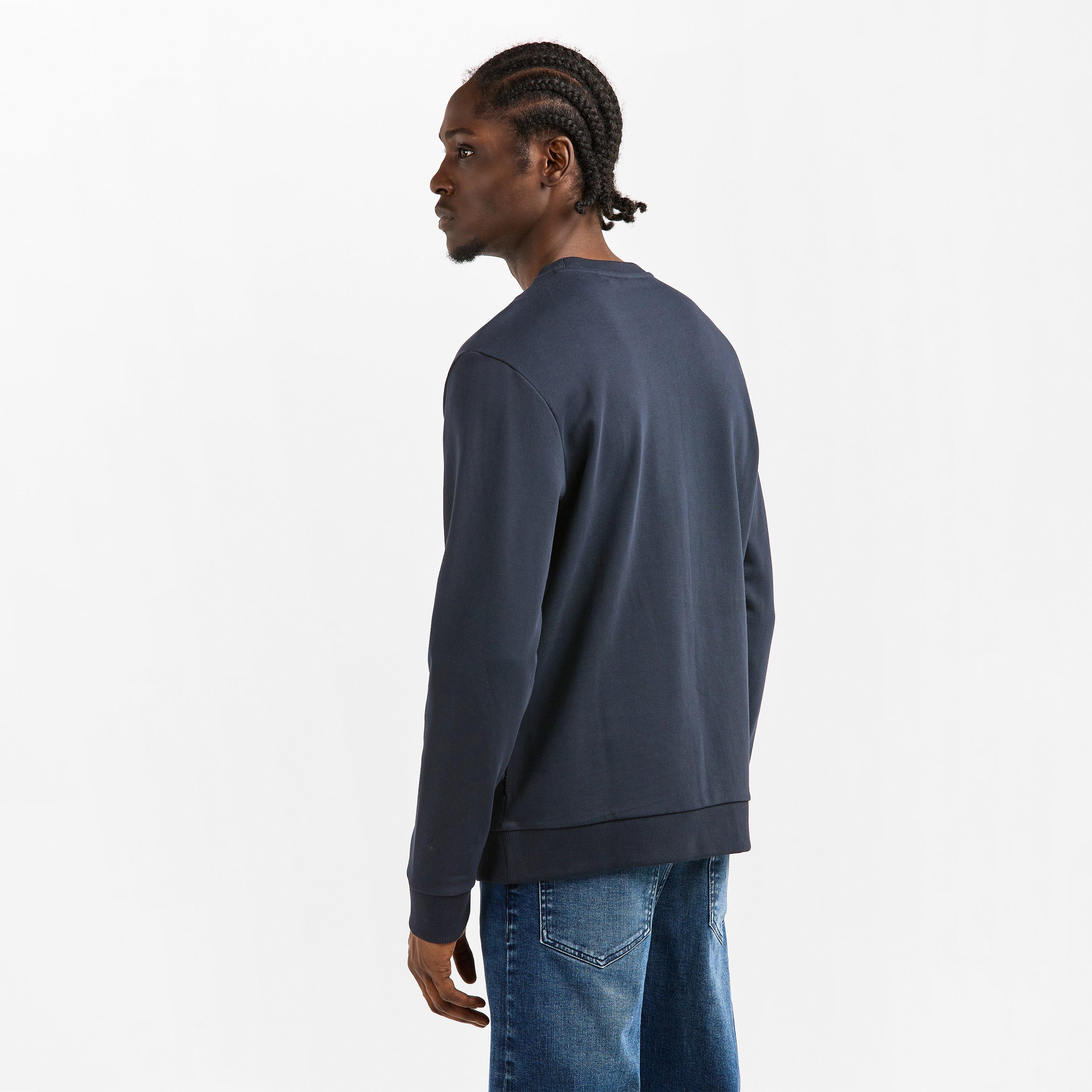 Navy 404 - Boss - Men's Stitch Crew Crew Sweatshirt - 4