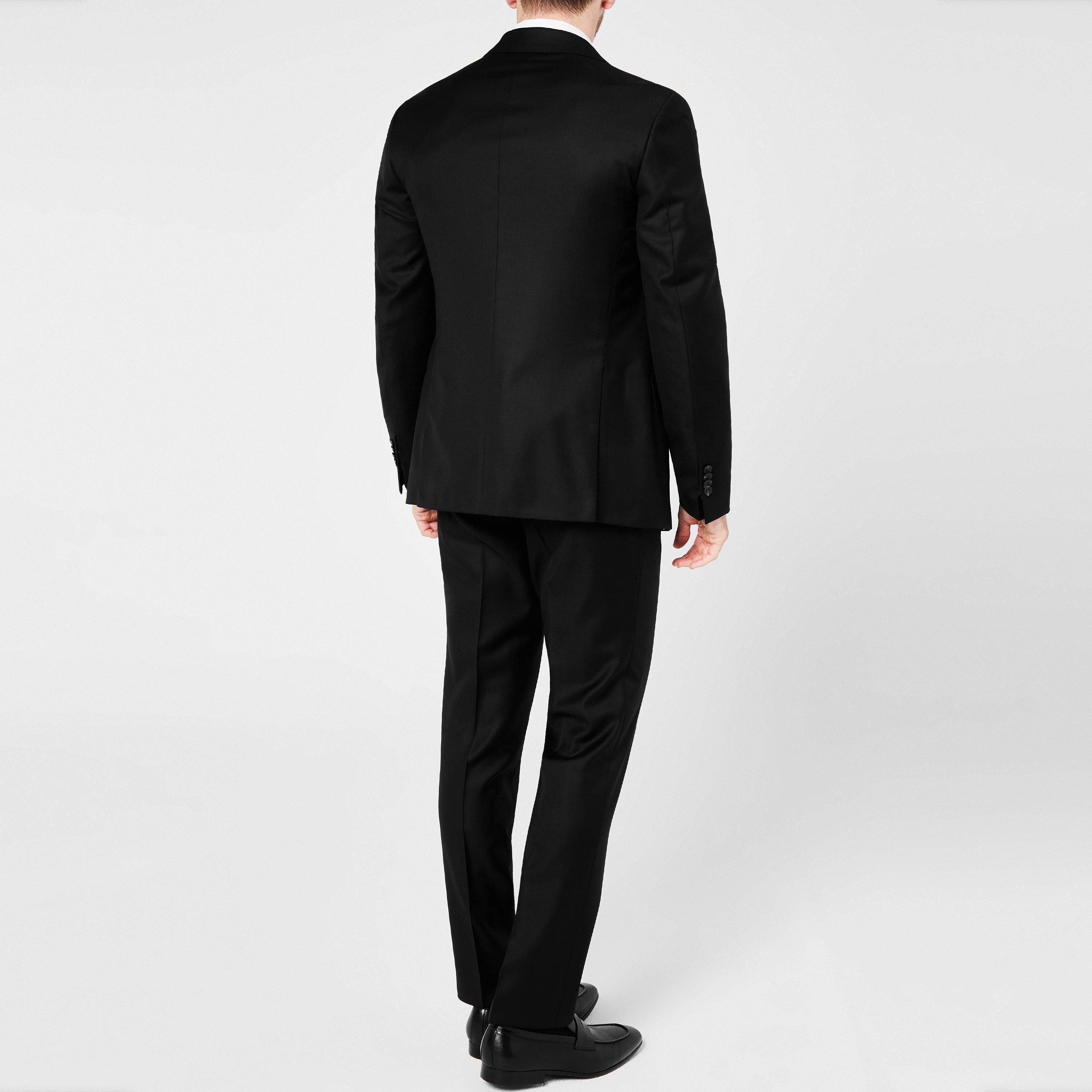 Black - Richard James - Rivulet Tuxedo Jacket - 4