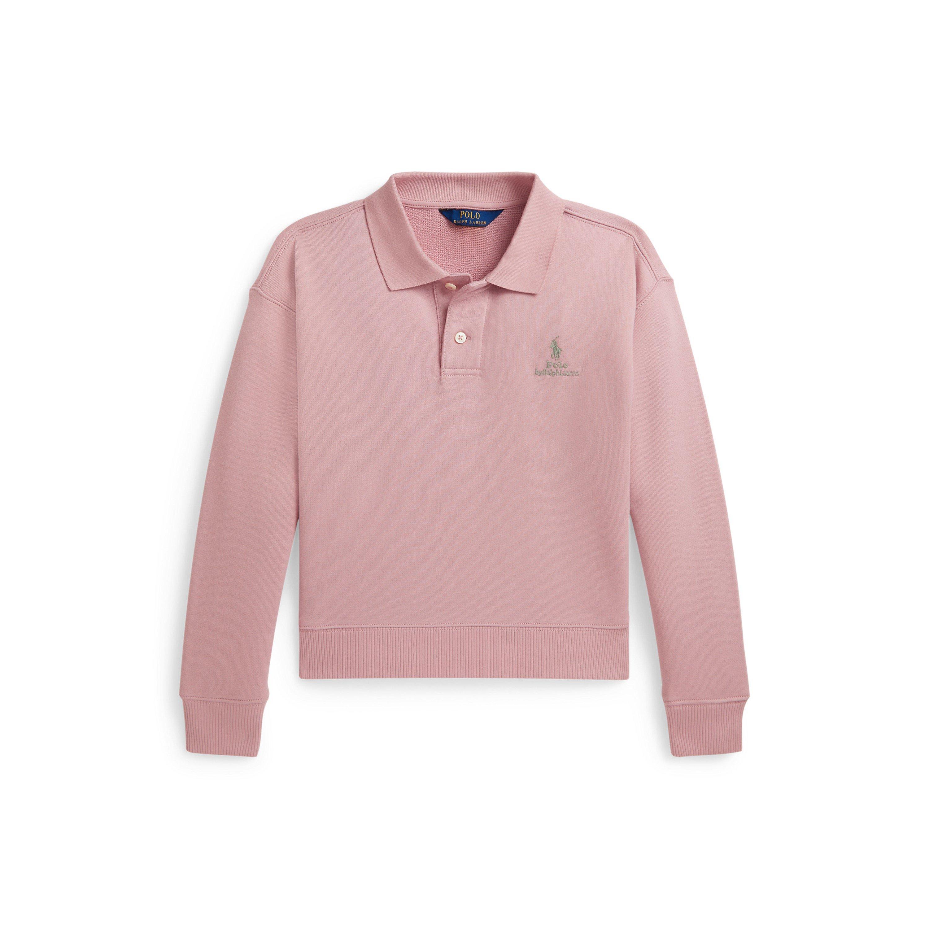 Rose - Polo Ralph Lauren - Kids' Collar Sweat Crew Sweatshirt - 1