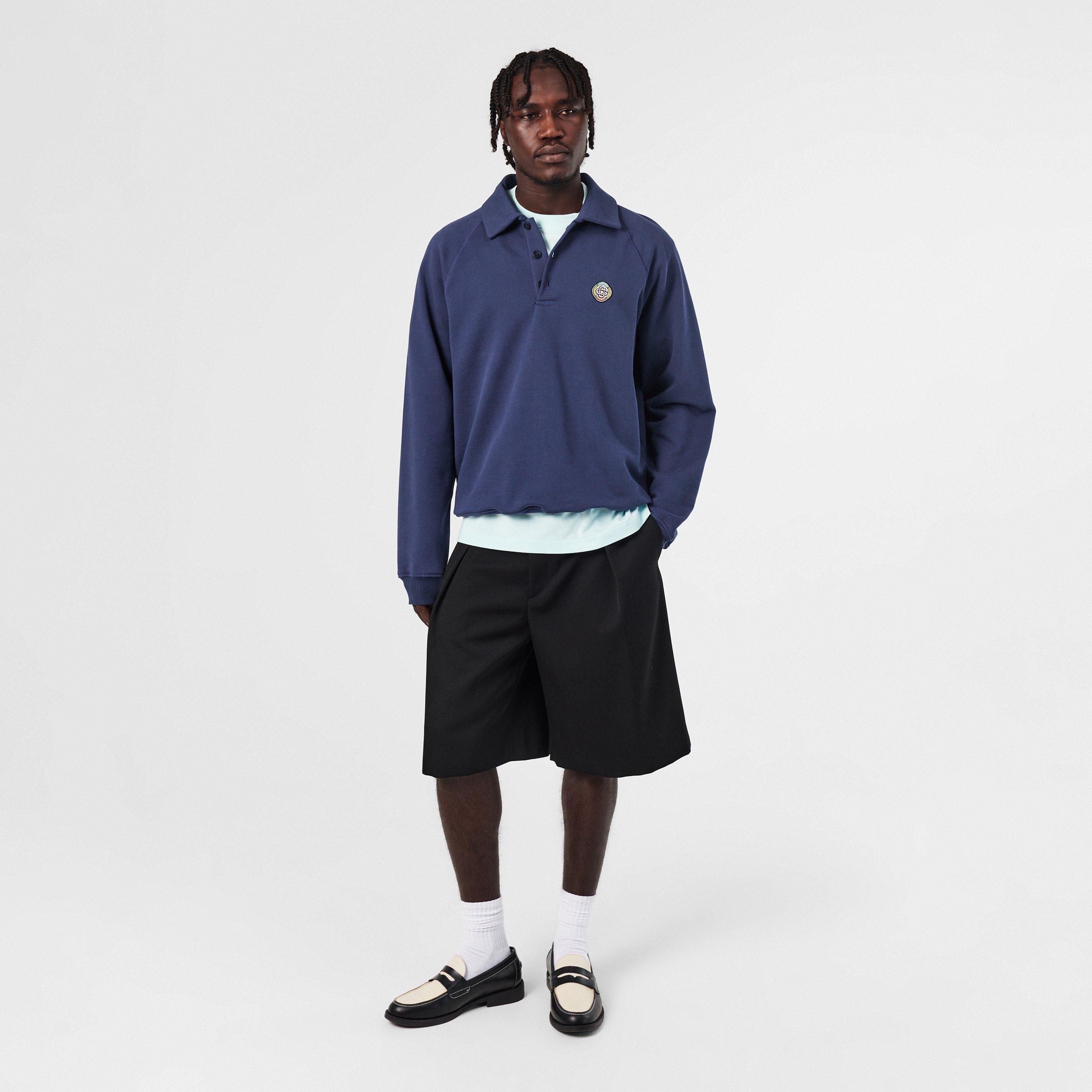 Navy - Casablanca - Men's Crew Sweatshirt - 6