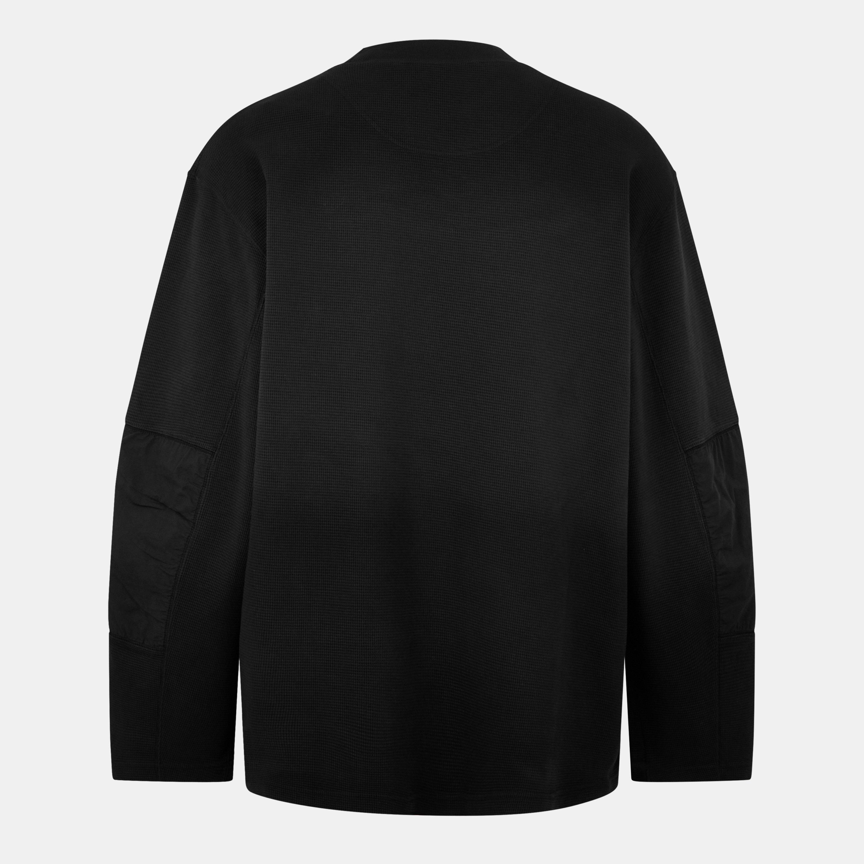 Black - ROA - Men's And Wander Garment Dyed Crew Sweatshirt - 2