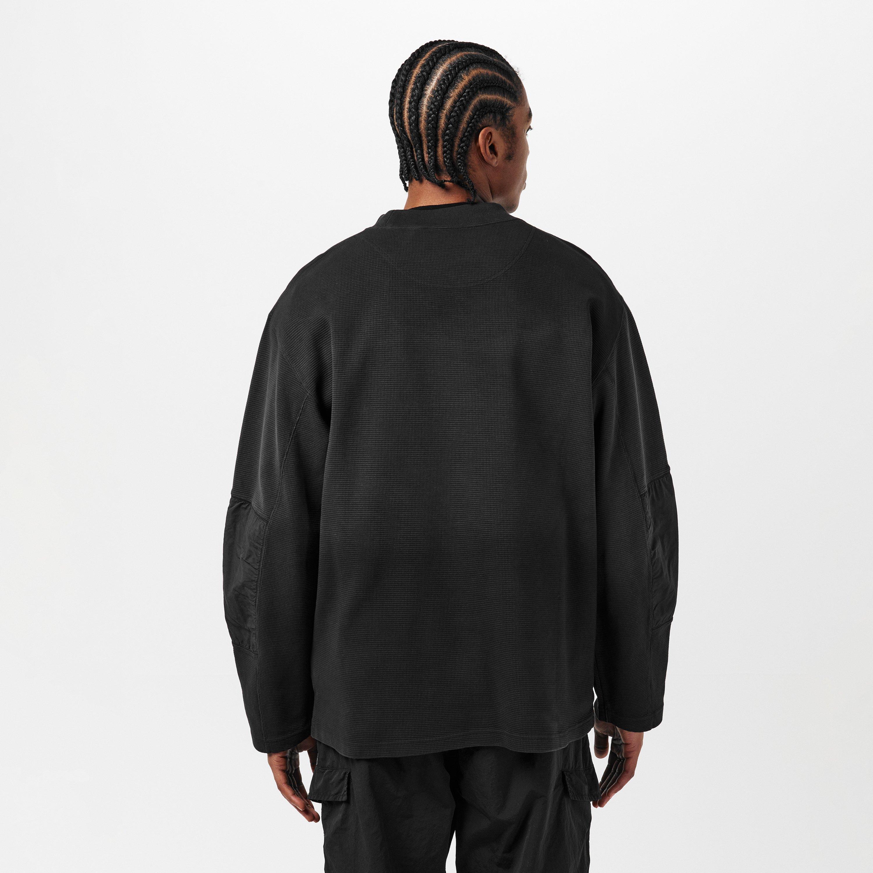 Black - ROA - Men's And Wander Garment Dyed Crew Sweatshirt - 4