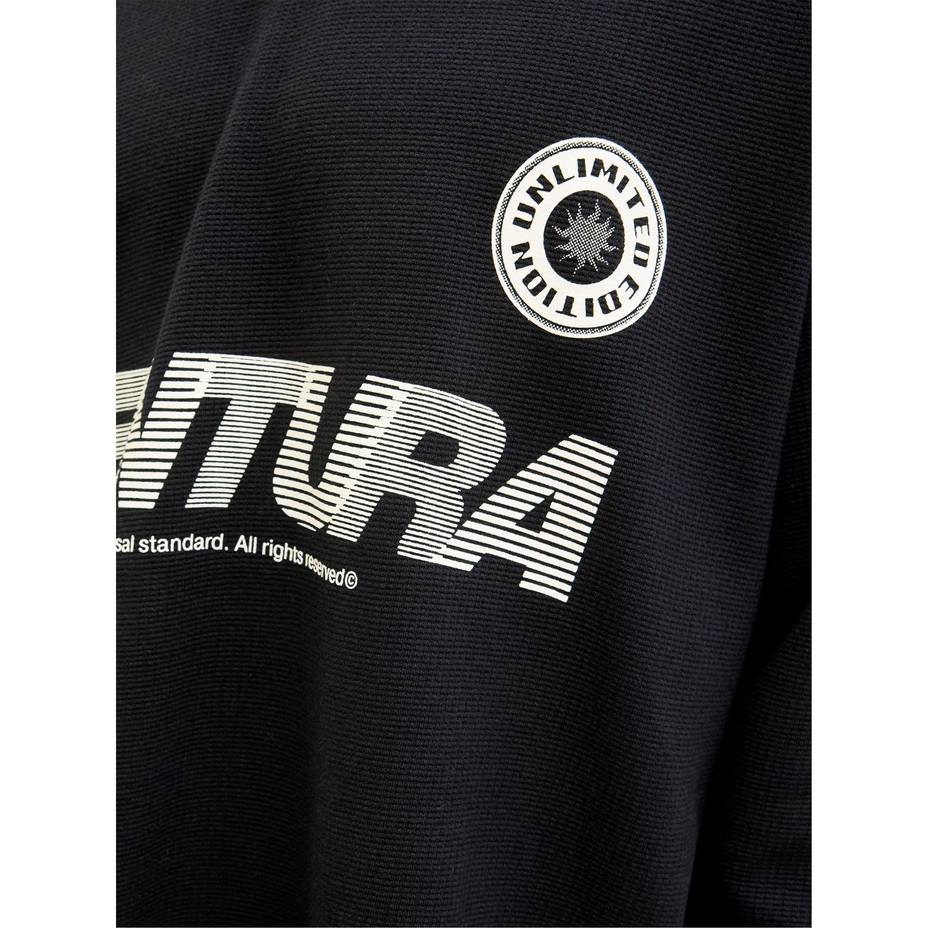 Crna - Jack and Jones - Sports Crew Sweatshirt - 4