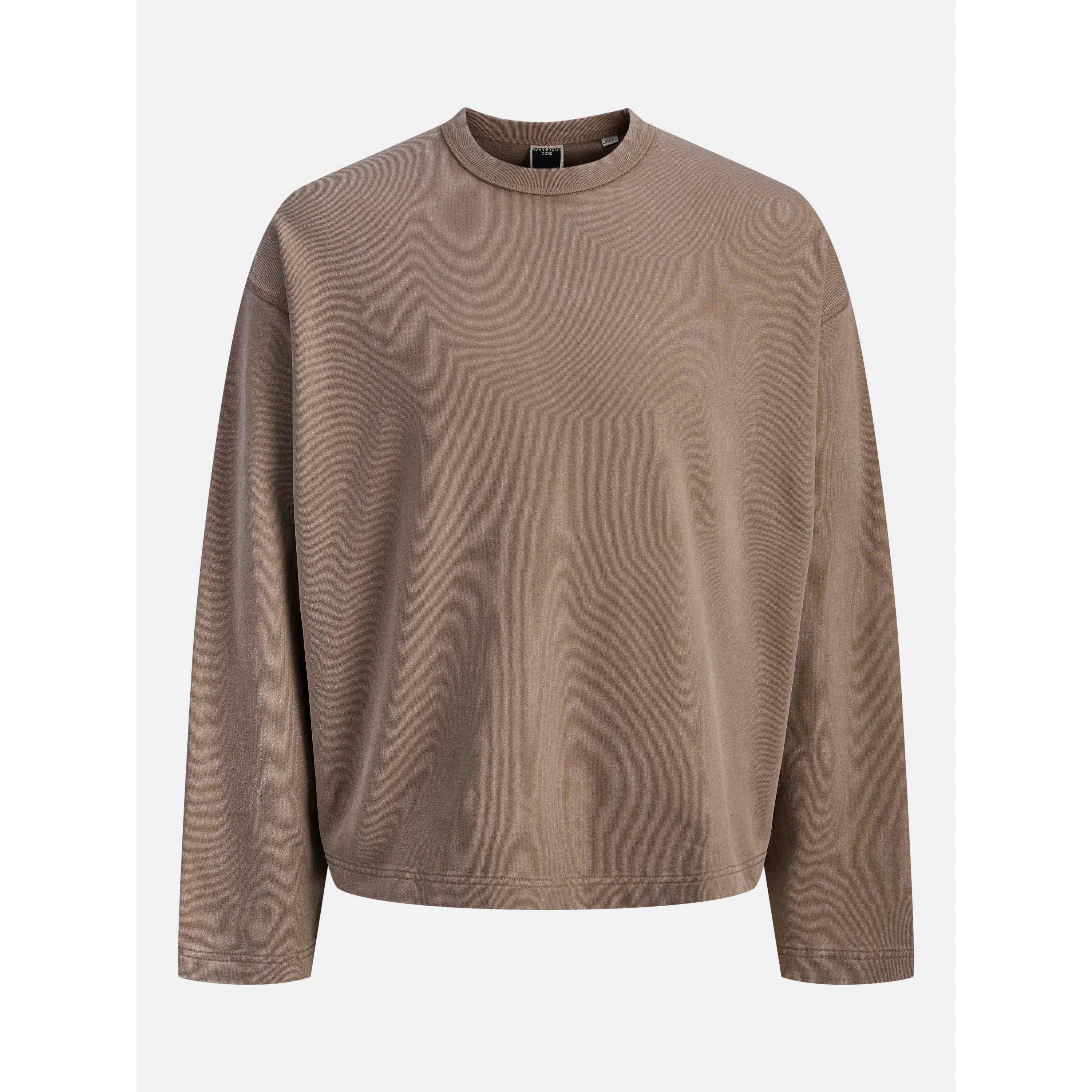 Jack And Jones Men's Athletic Graphic Crew Sweatshirt - Desert Taupe - 2XL