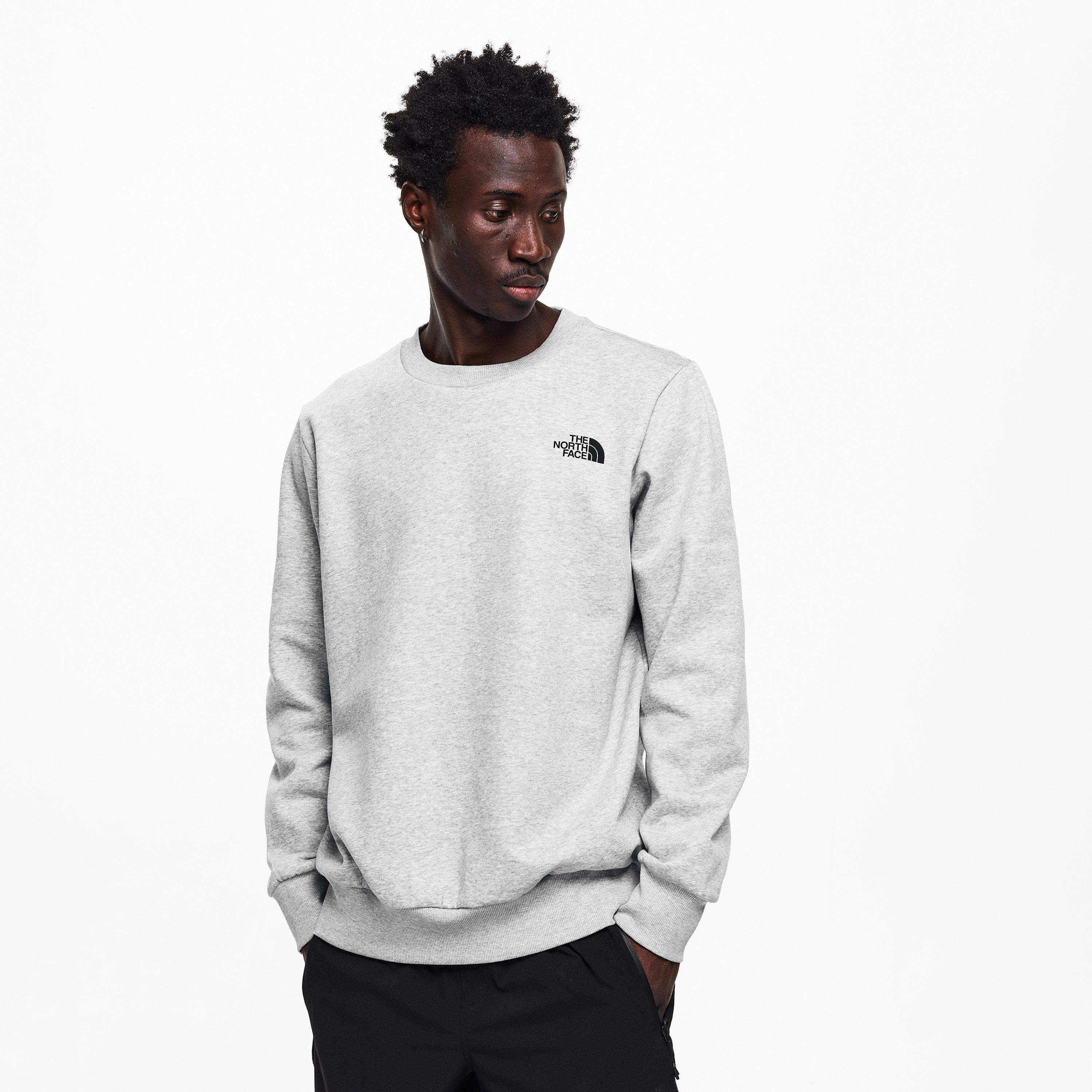 Grey Hthr - The North Face - The North Face Simple Dome Crew Mens - 3