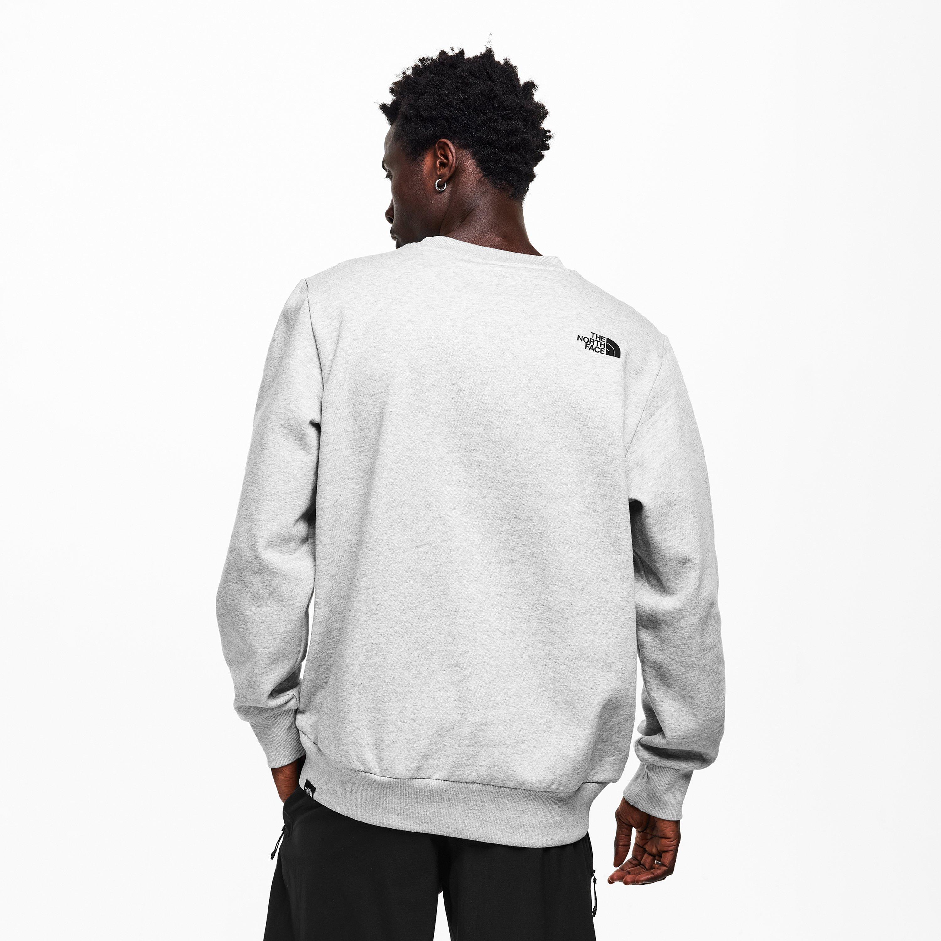 Grey Hthr - The North Face - The North Face Simple Dome Crew Mens - 4