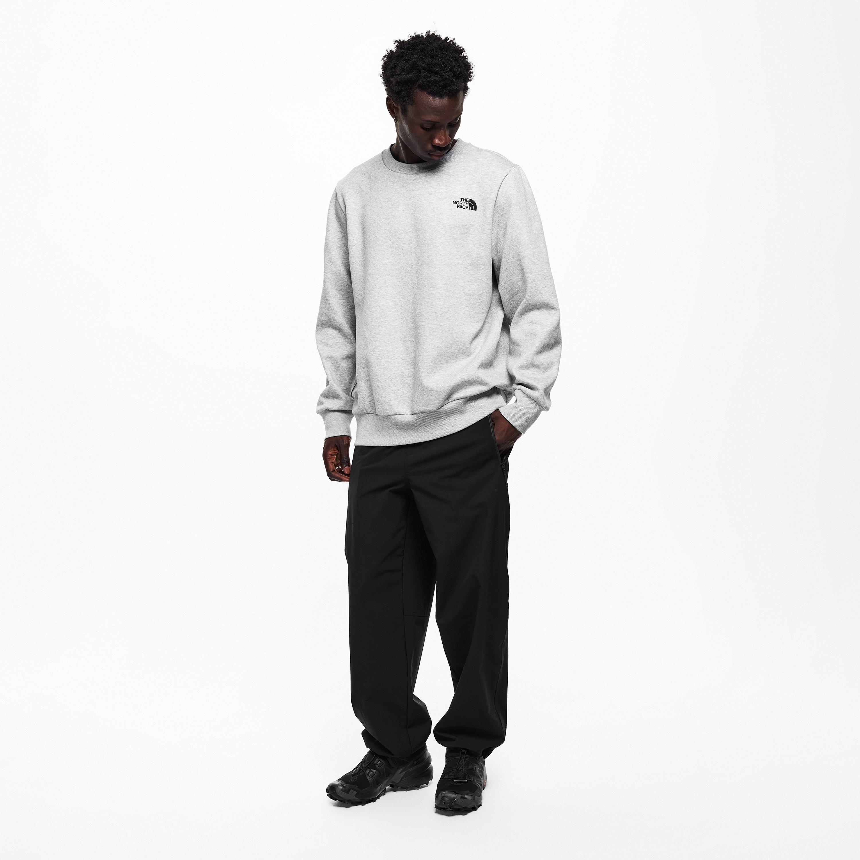 Grey Hthr - The North Face - The North Face Simple Dome Crew Mens - 6