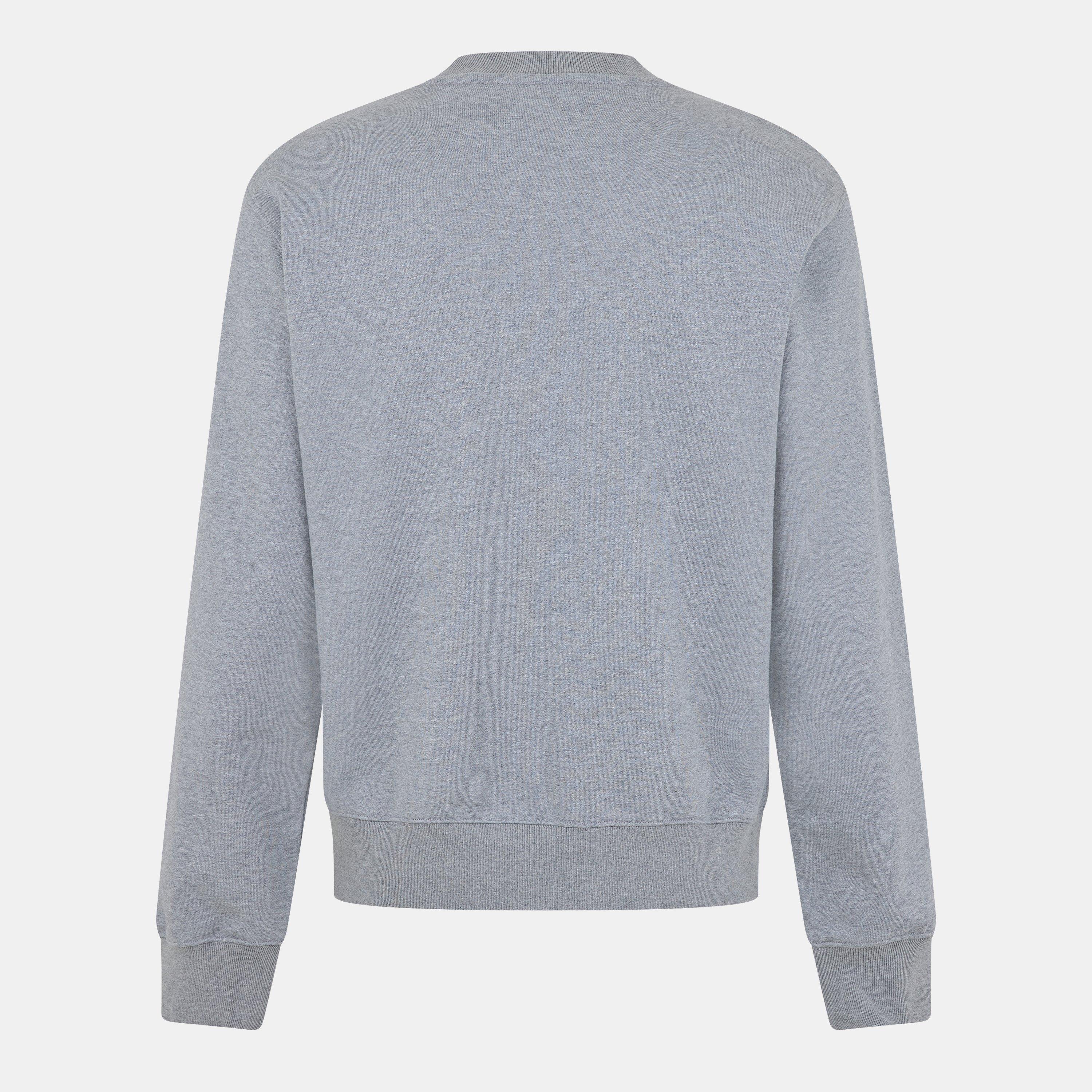 Grey/Black - Off White - Men's Crew Sweater - 2