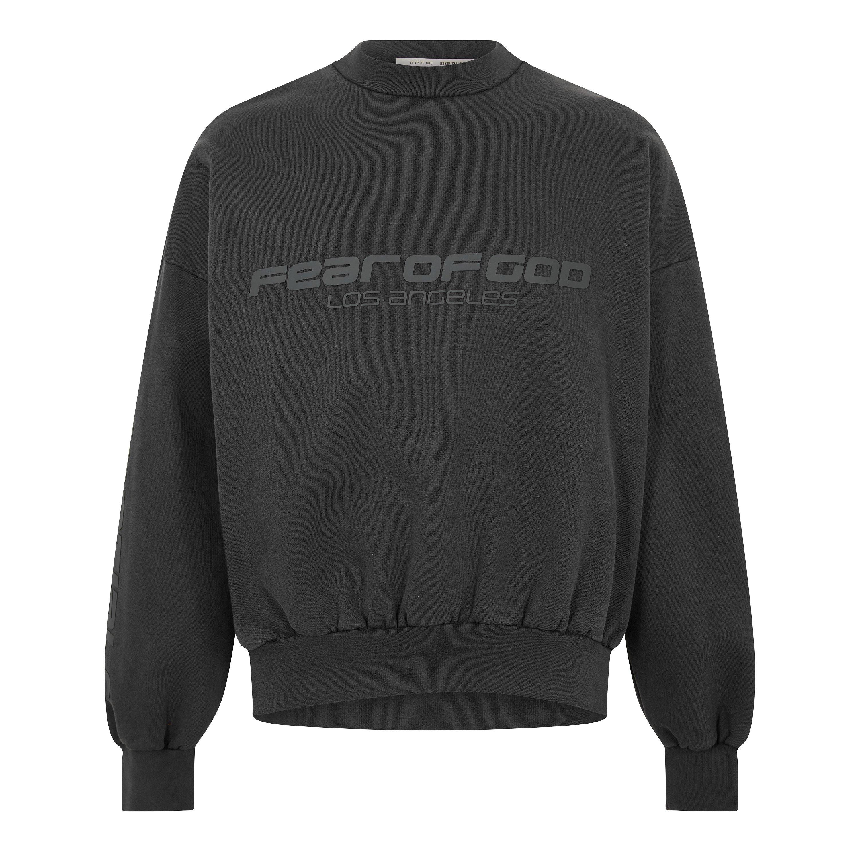 Vintage Black - Fear Of God Essentials - FGE LA Crew Sn62 - 1