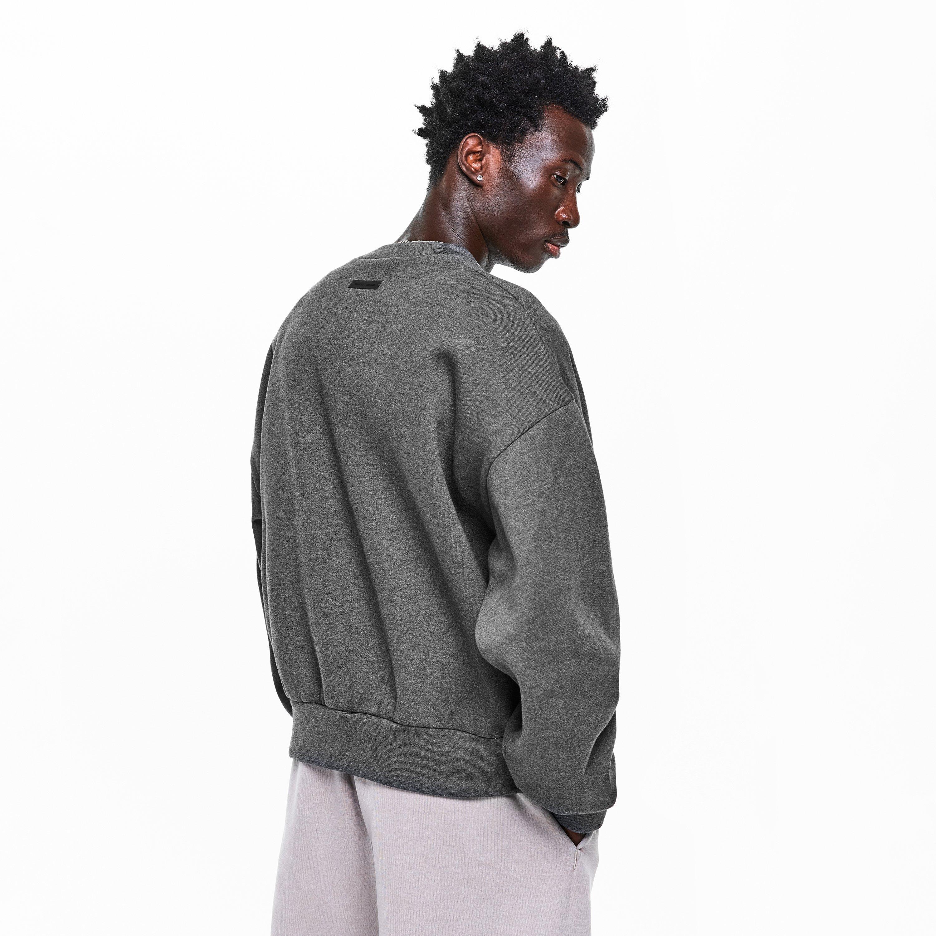 Charcoal Heath - Fear Of God Essentials - FGE Classic Crew Sn62 - 4