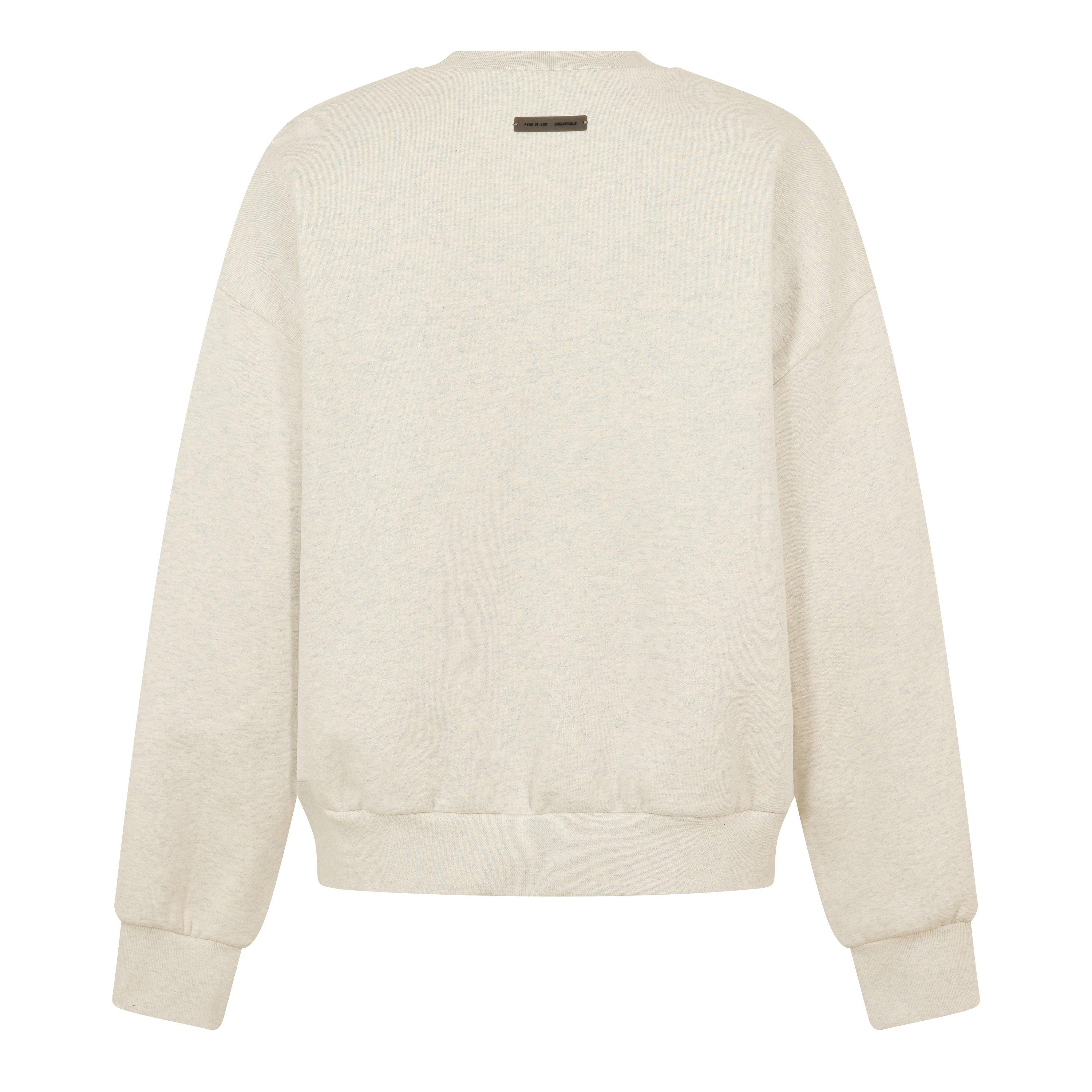 Oatmeal Heath - Fear Of God Essentials - Men's Crew Sweatshirt - 2