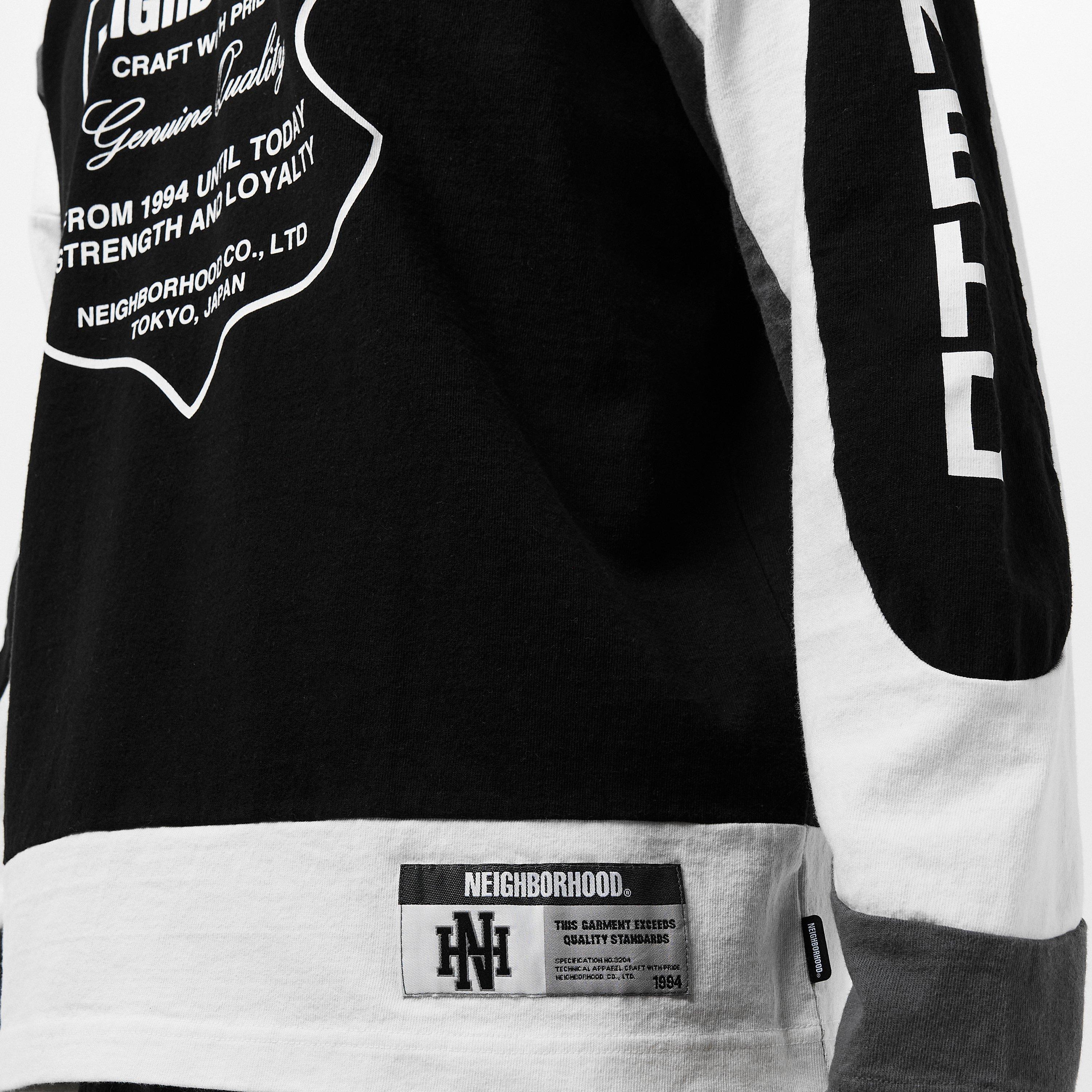 Black - Neighborhood - Men's NBRHD Hockey Crew Sweatshirt - 5