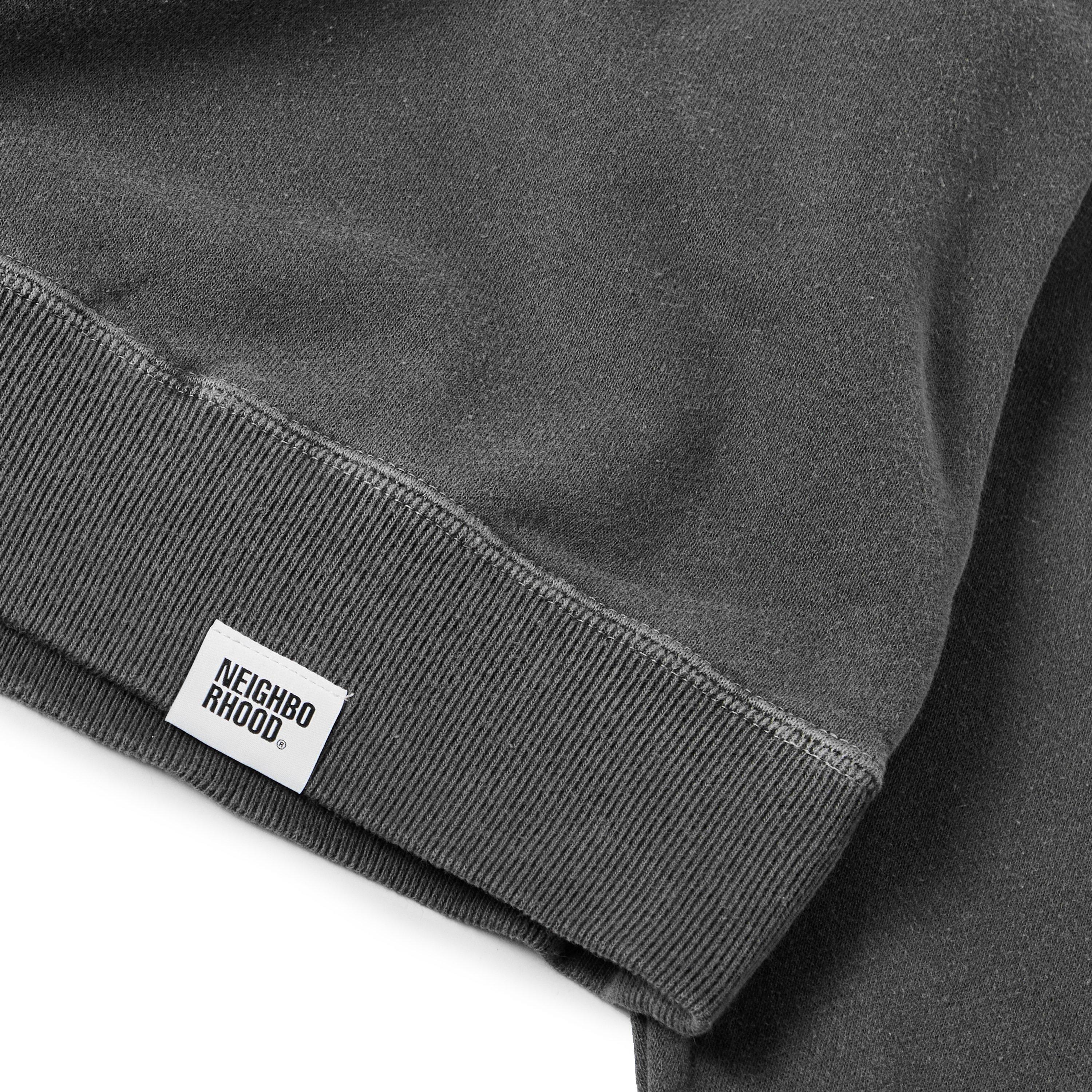 Black - Neighborhood - Men's Pigment Dye Crew Sweatshirt - 5