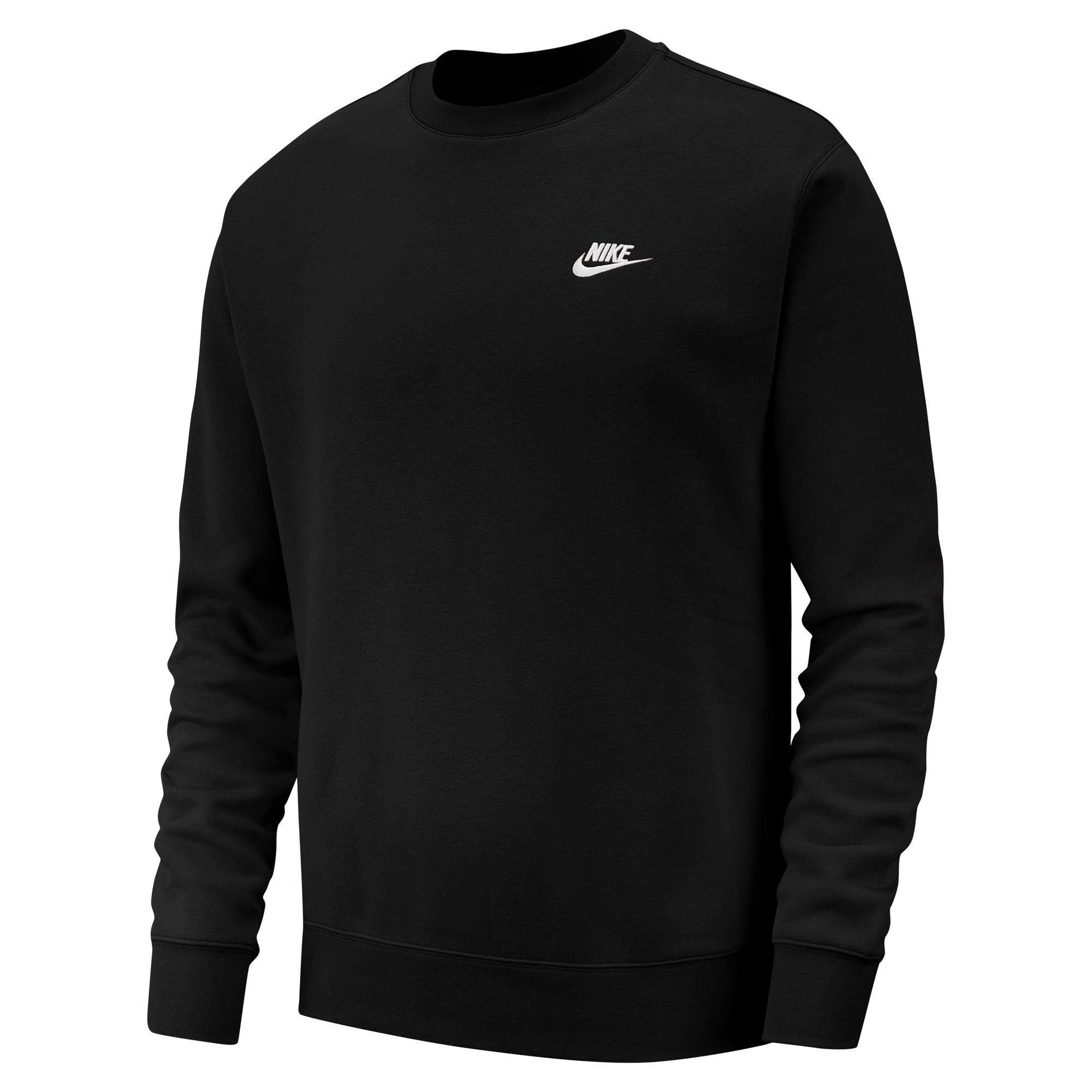 Schwarz/Weiß - Nike - Nike M Nsw Clb Crw T - 1