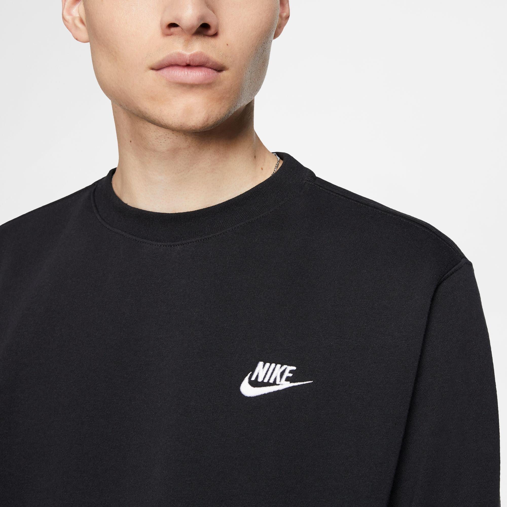 Schwarz/Weiß - Nike - Nike M Nsw Clb Crw T - 11