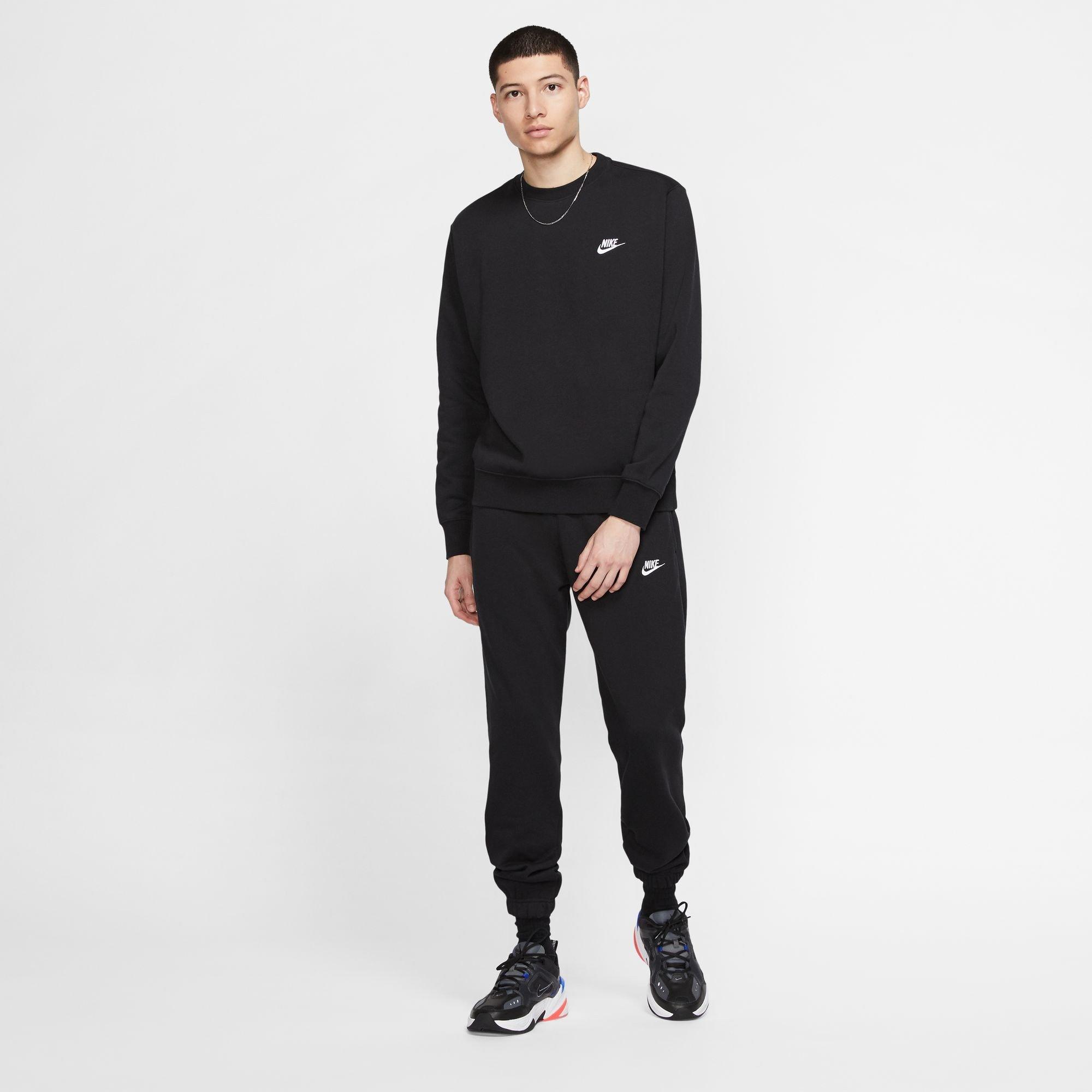 Schwarz/Weiß - Nike - Nike M Nsw Clb Crw T - 12