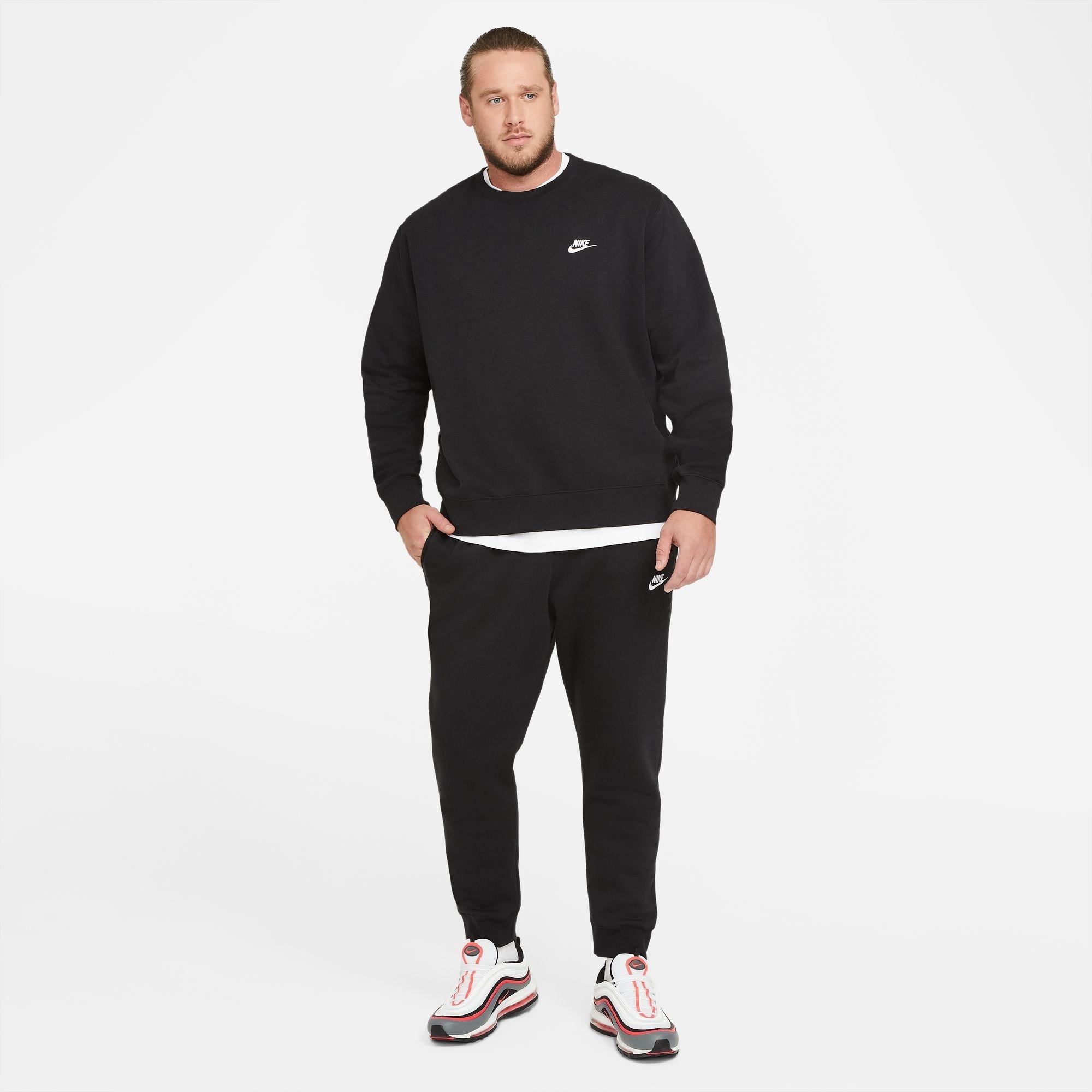 Schwarz/Weiß - Nike - Nike M Nsw Clb Crw T - 14