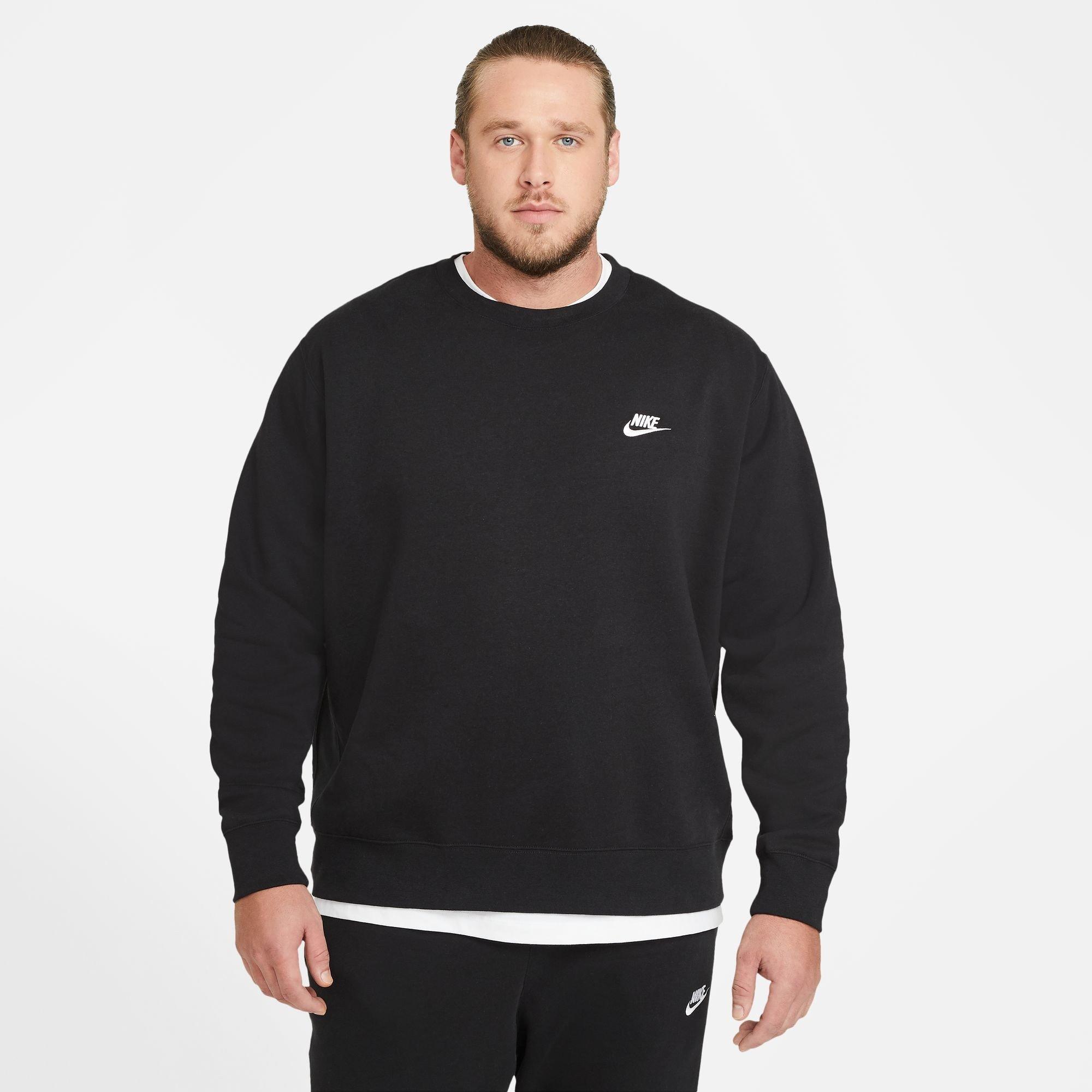Schwarz/Weiß - Nike - Nike M Nsw Clb Crw T - 6