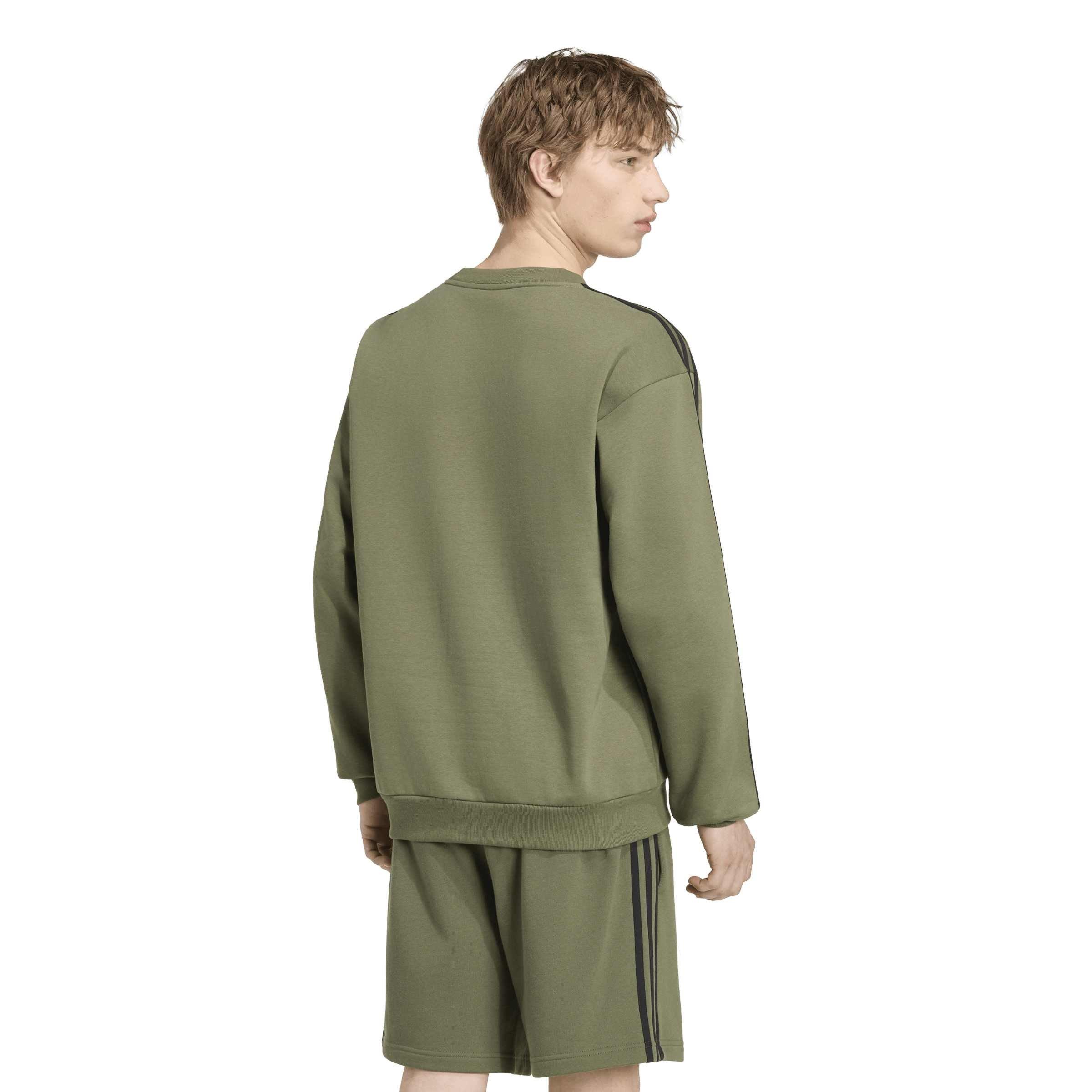 Olive Four - adidas - Adidas M 3S Fl Swt Sn63 - 3